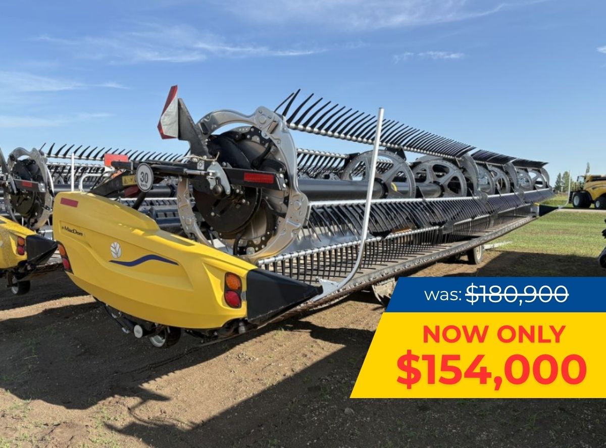 2024 MacDon FD240 Header Draper Flex