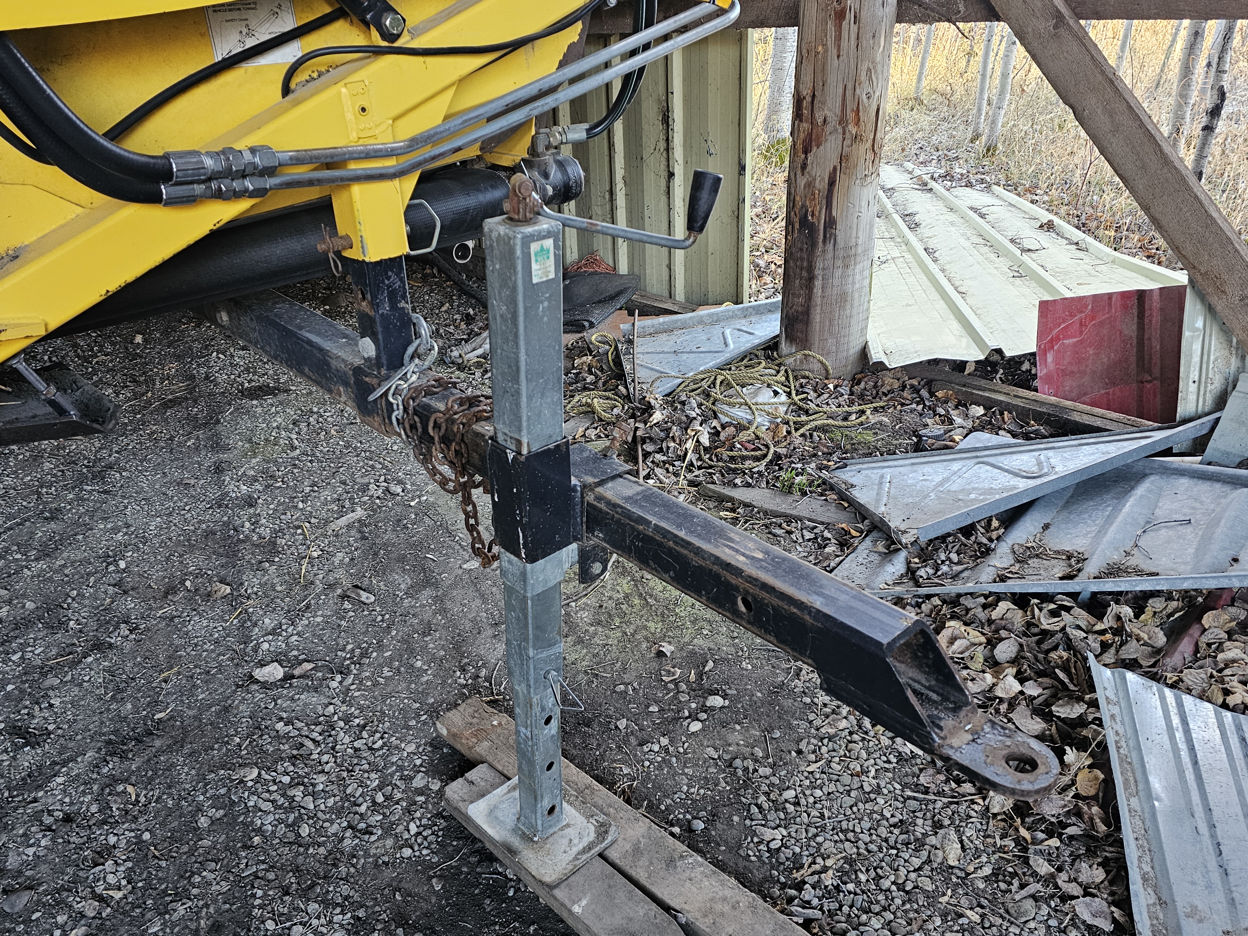 2002 New Holland 94C Header Draper