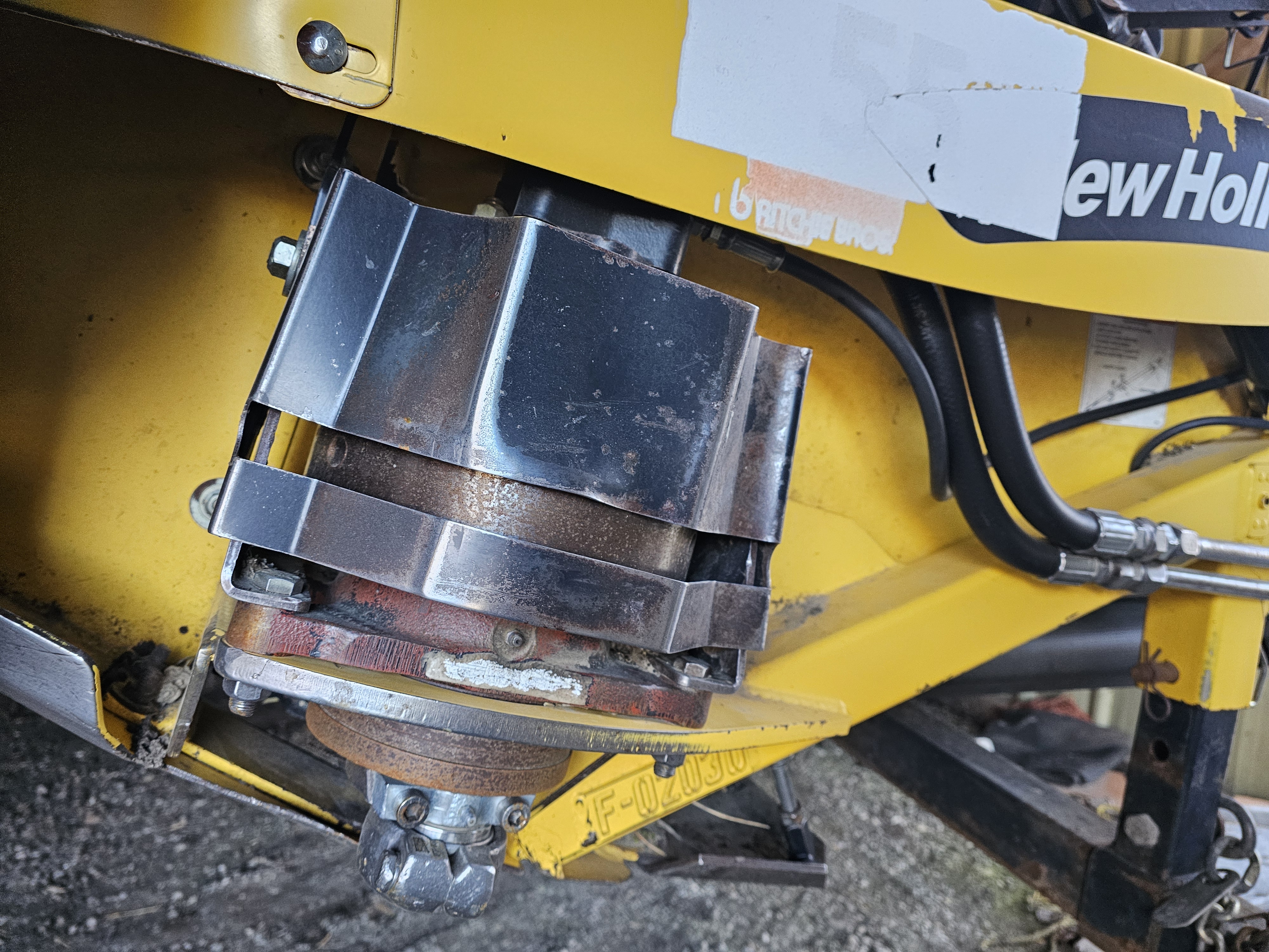 2002 New Holland 94C Header Draper