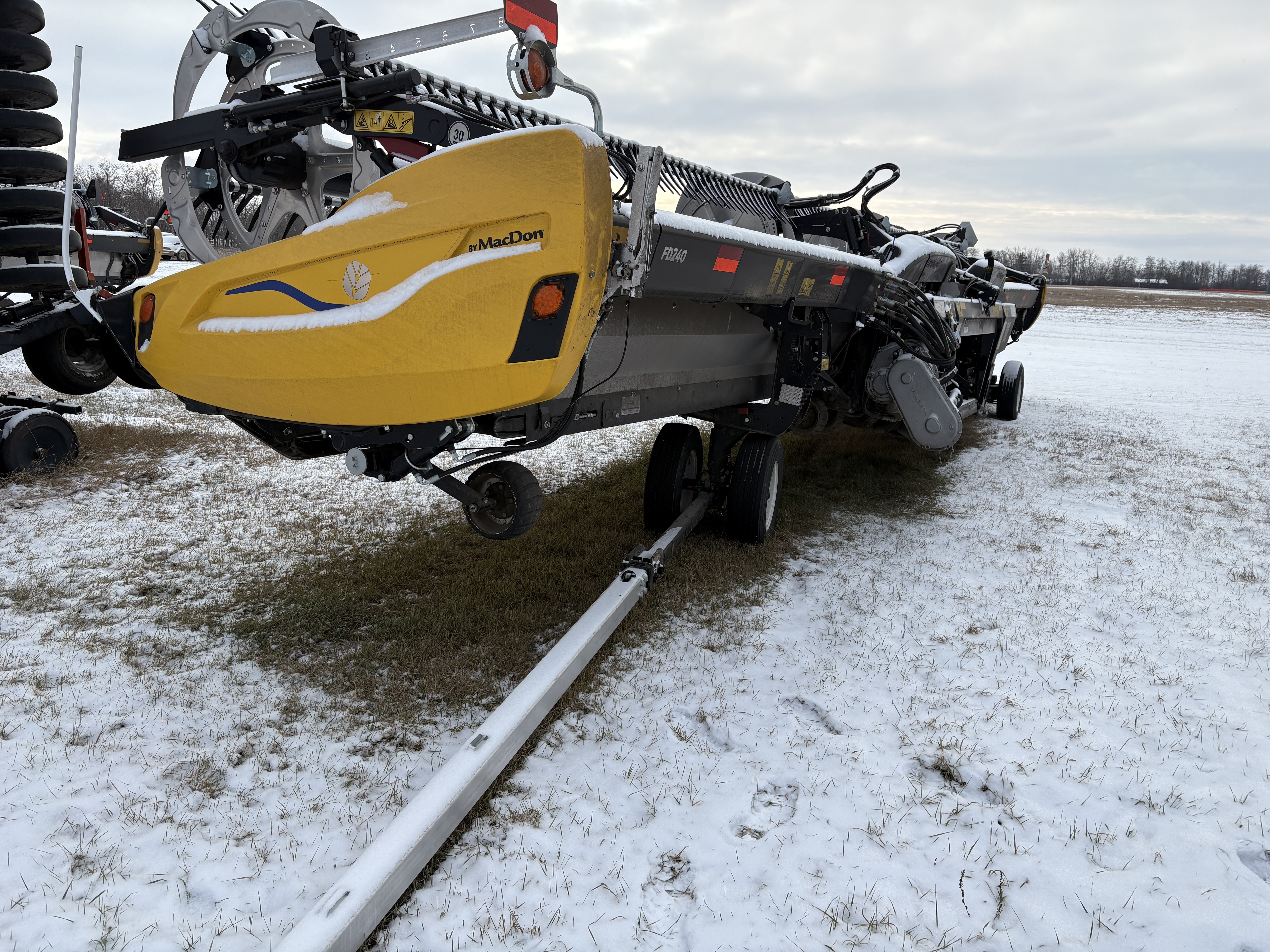 2025 MacDon FD240 Header Draper Flex