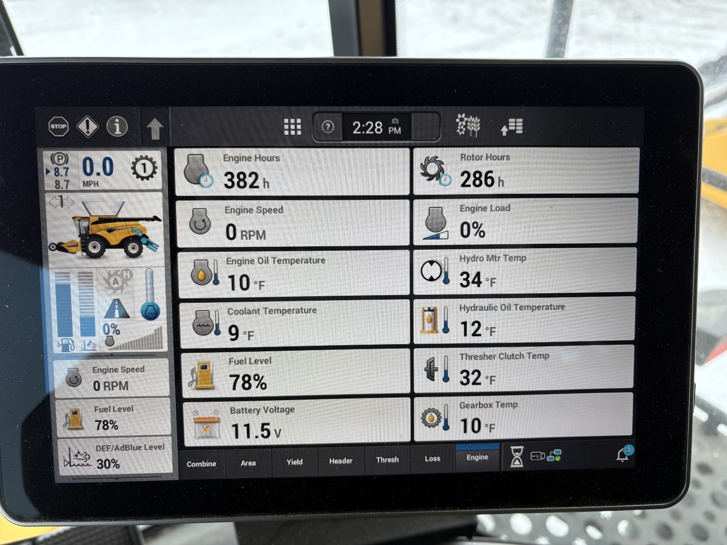 2025 New Holland CR8.90Z Combine