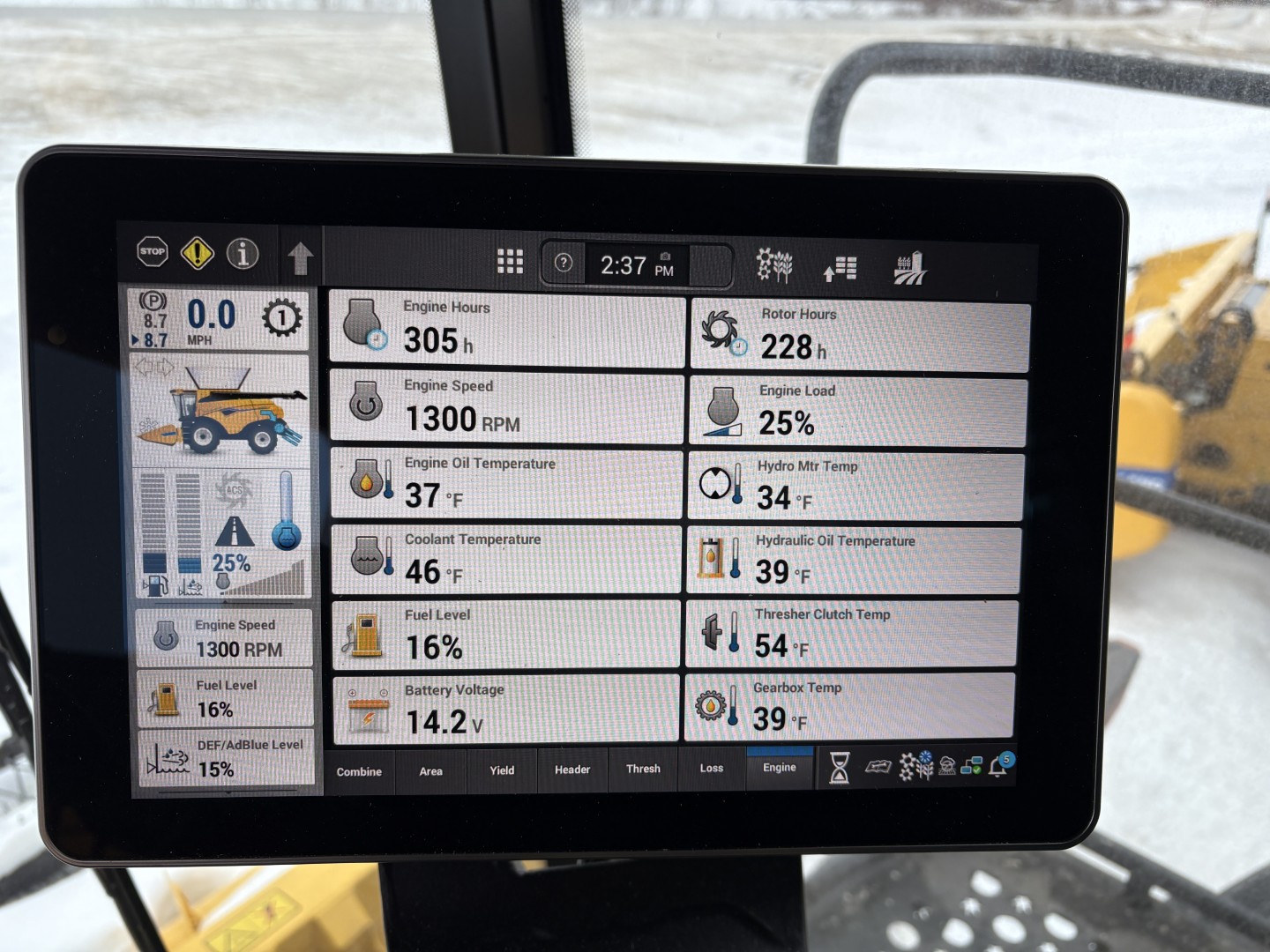 2025 New Holland CR8.90Z Combine