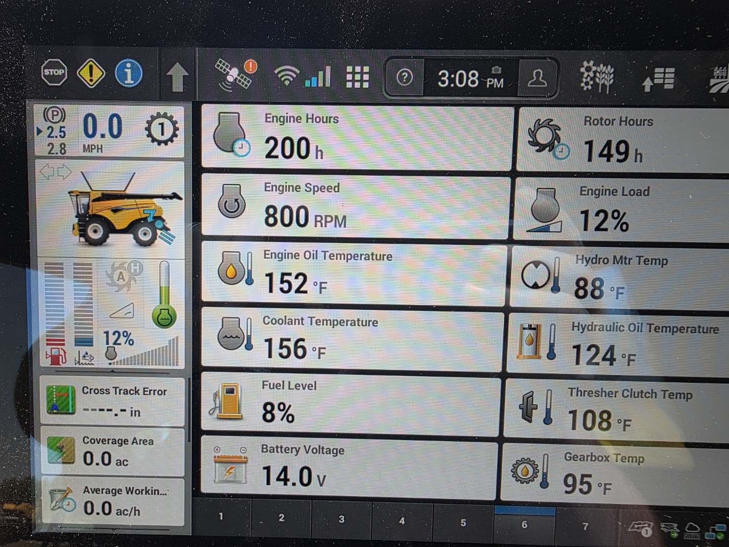 2025 New Holland CR8.90Z Combine