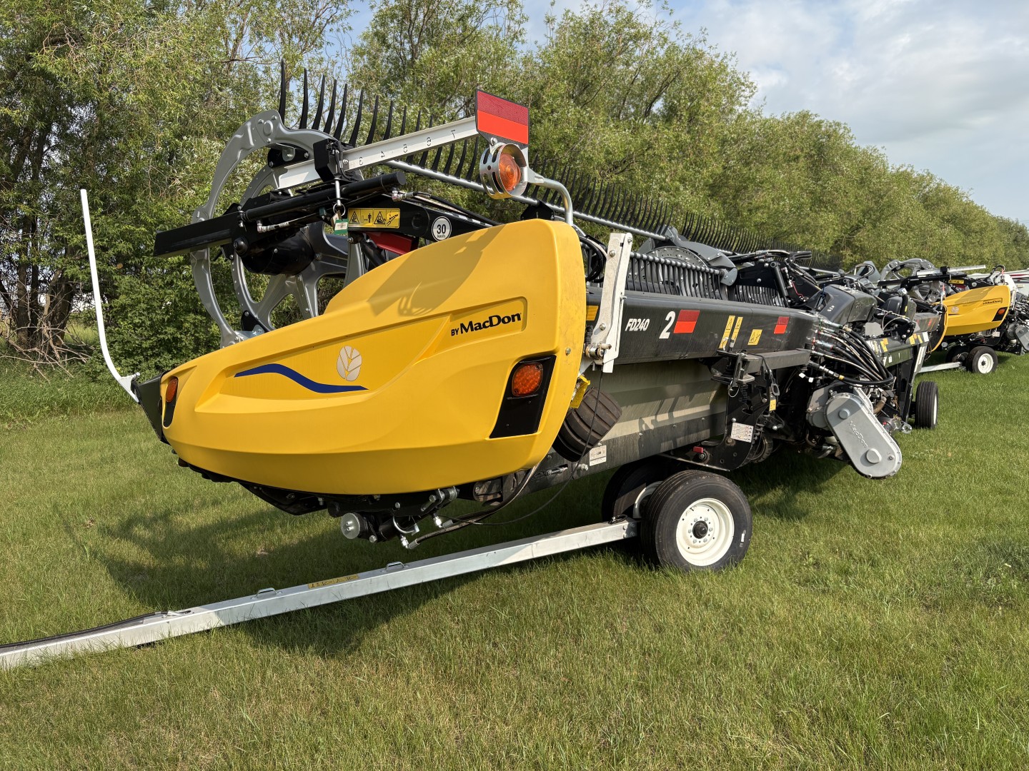 2025 MacDon FD240 Header Draper Flex