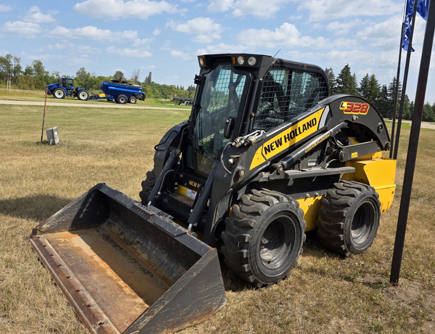 2022 New Holland L328 Skid Steer Loader