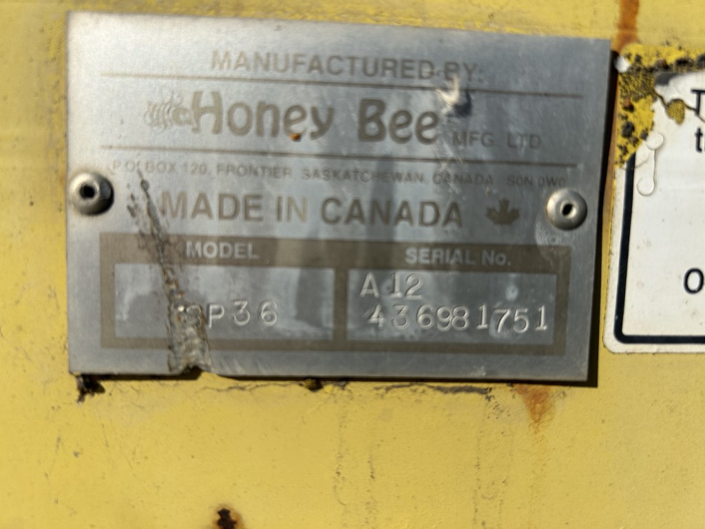 1998 Honey Bee SP36 Header Flex