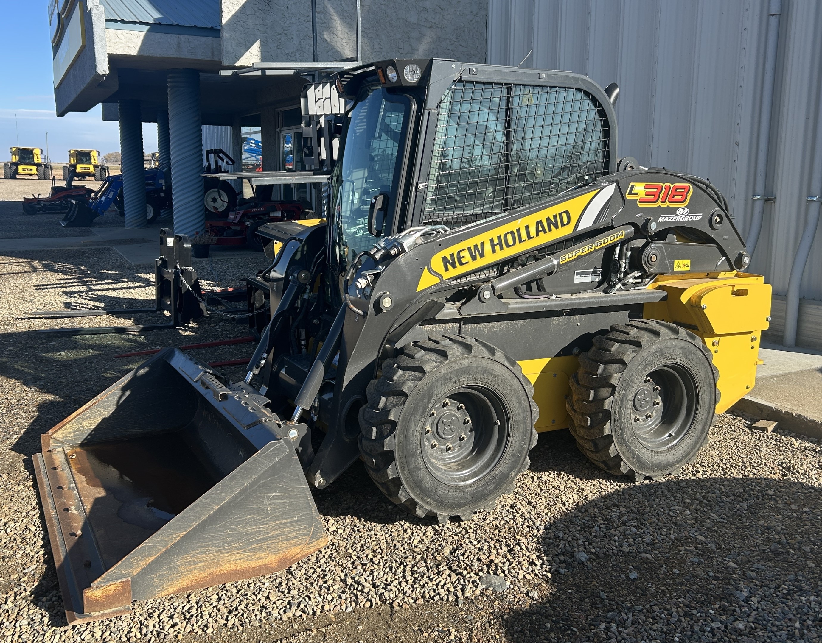 2021 New Holland L318 Skid Steer Loader