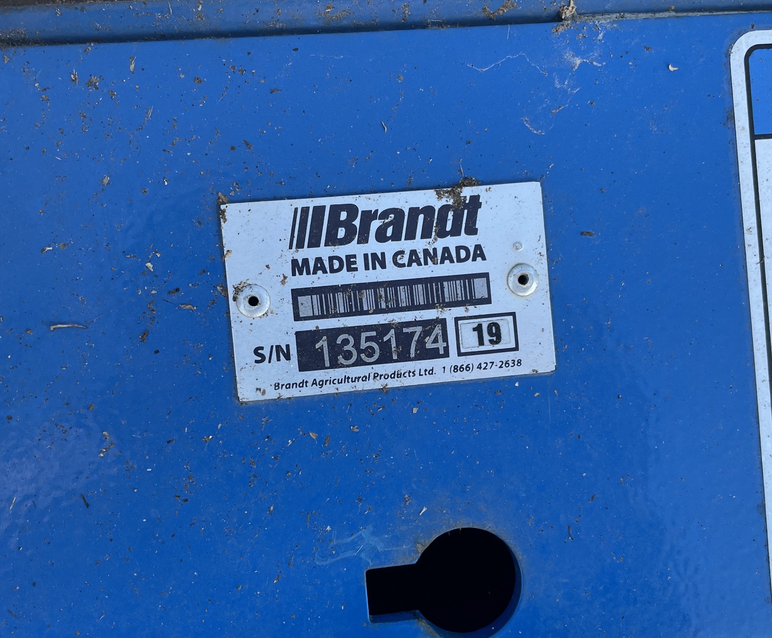 2019 Brandt 1590A Belt Conveyor