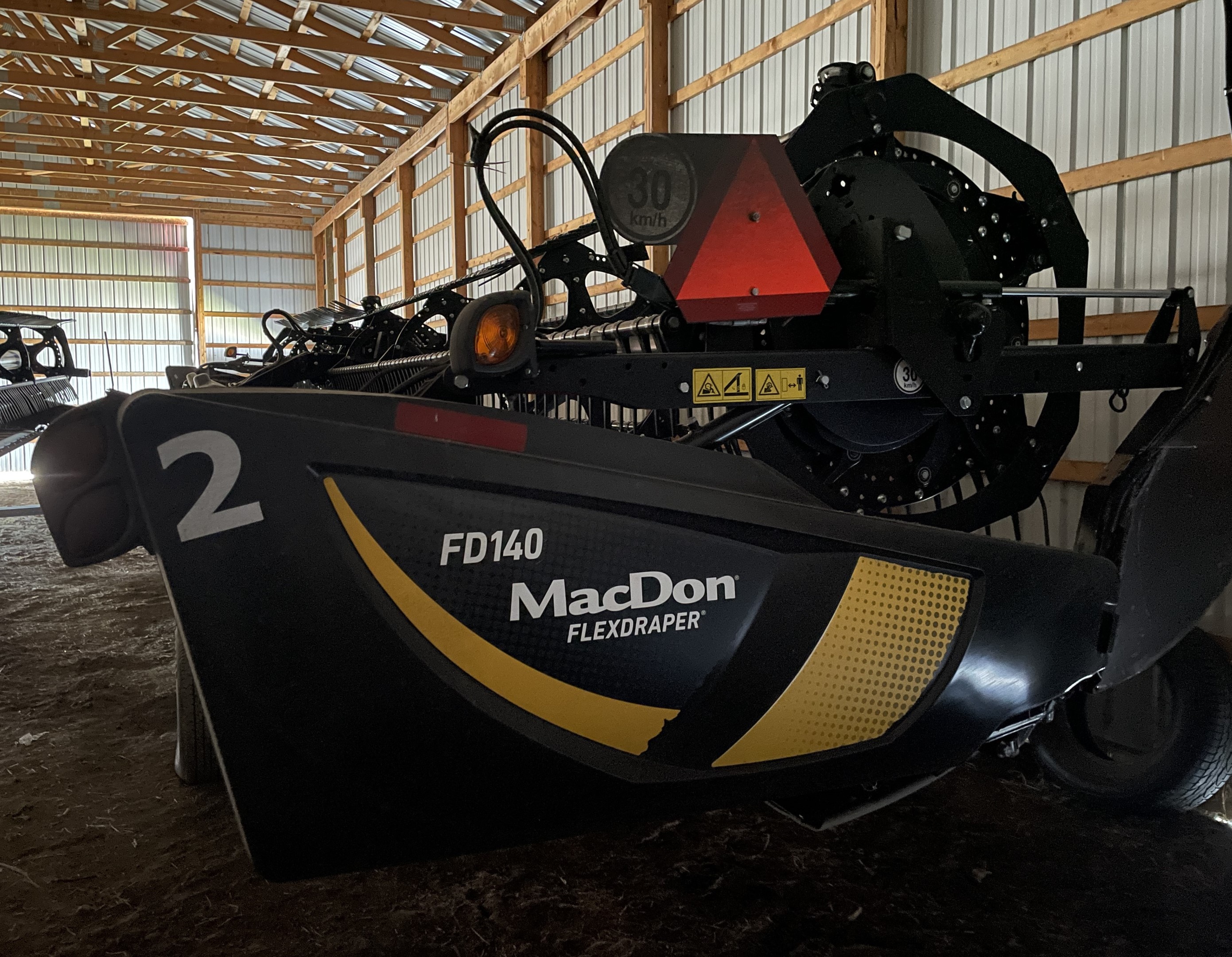 2021 MacDon FD140 Header Draper Flex