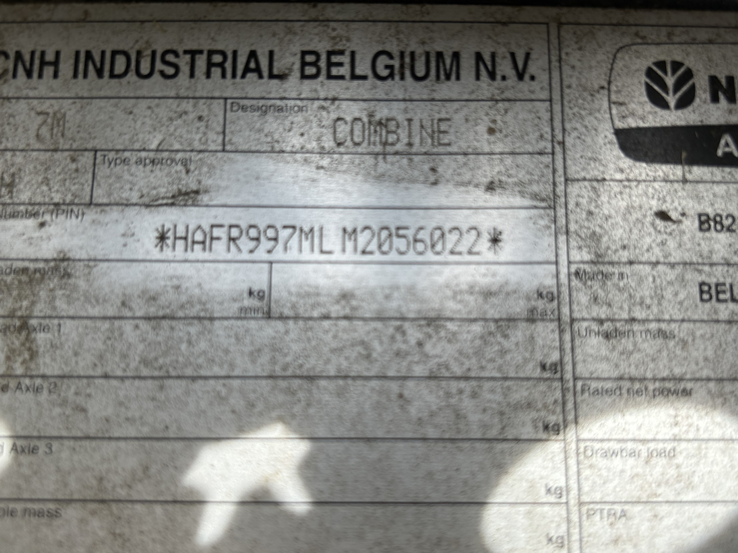 2022 New Holland CR9.90Z Combine