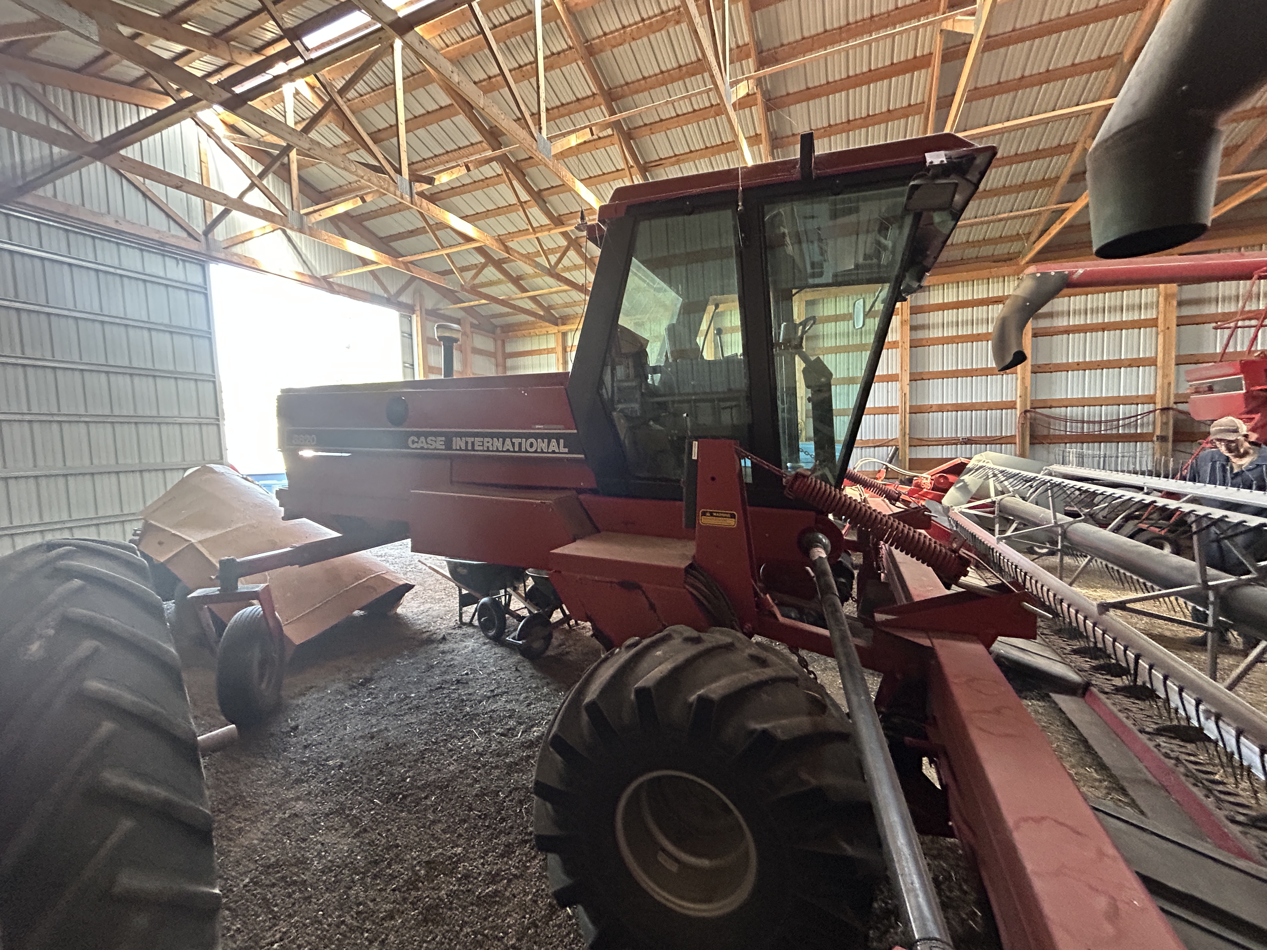 1993 Case IH 8820 Windrower