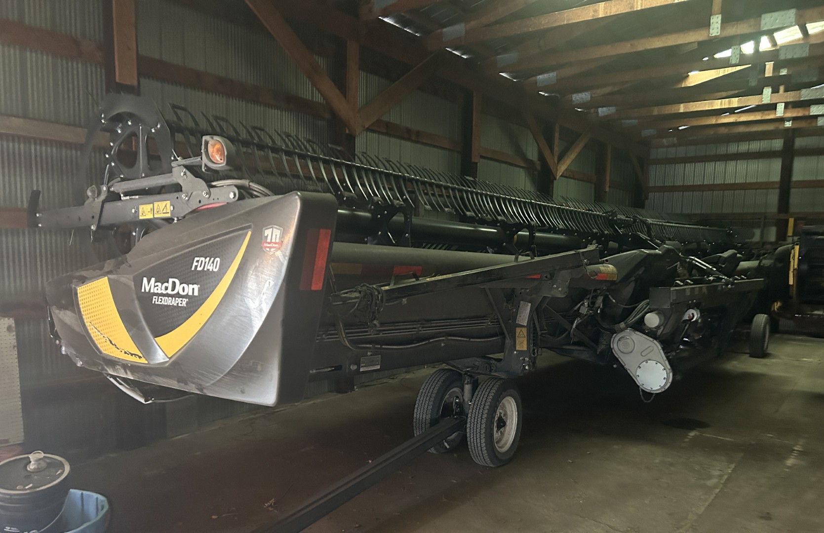 2019 MacDon FD140 Header Draper Flex