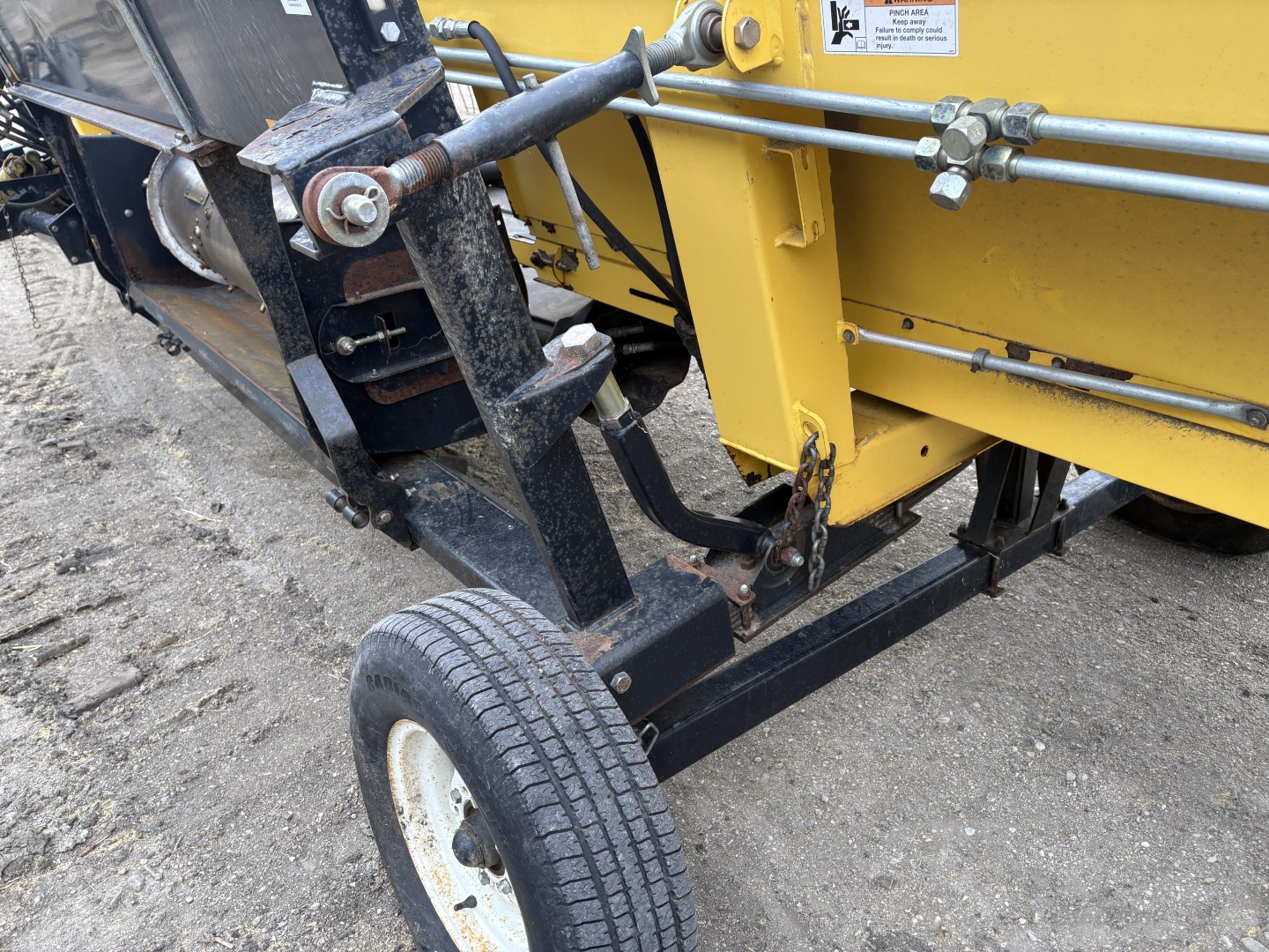2003 New Holland 94C Header Draper