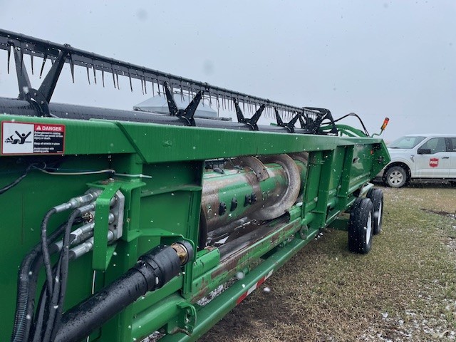 2011 John Deere 635F Header Combine