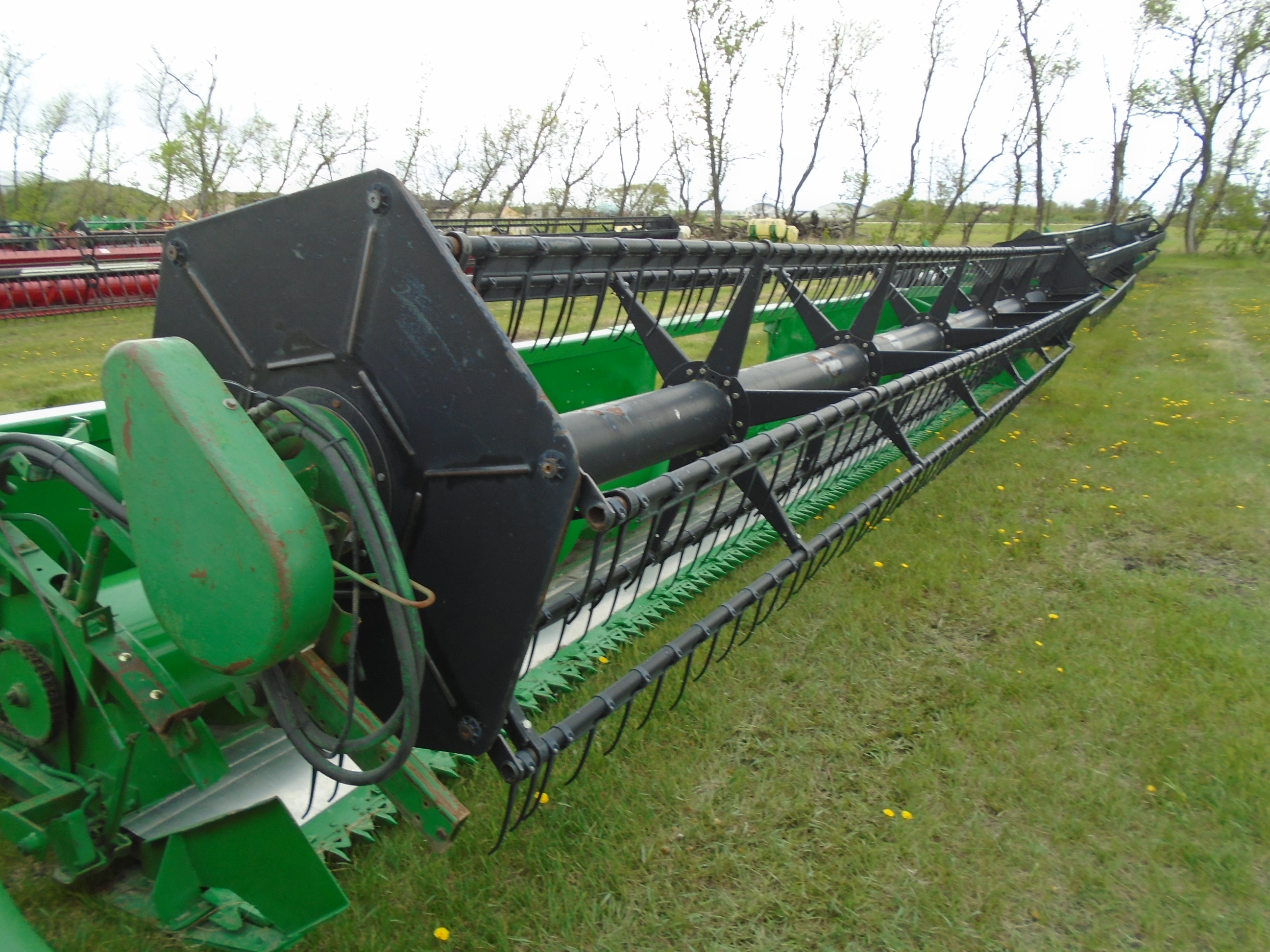 John Deere 930F Header Combine