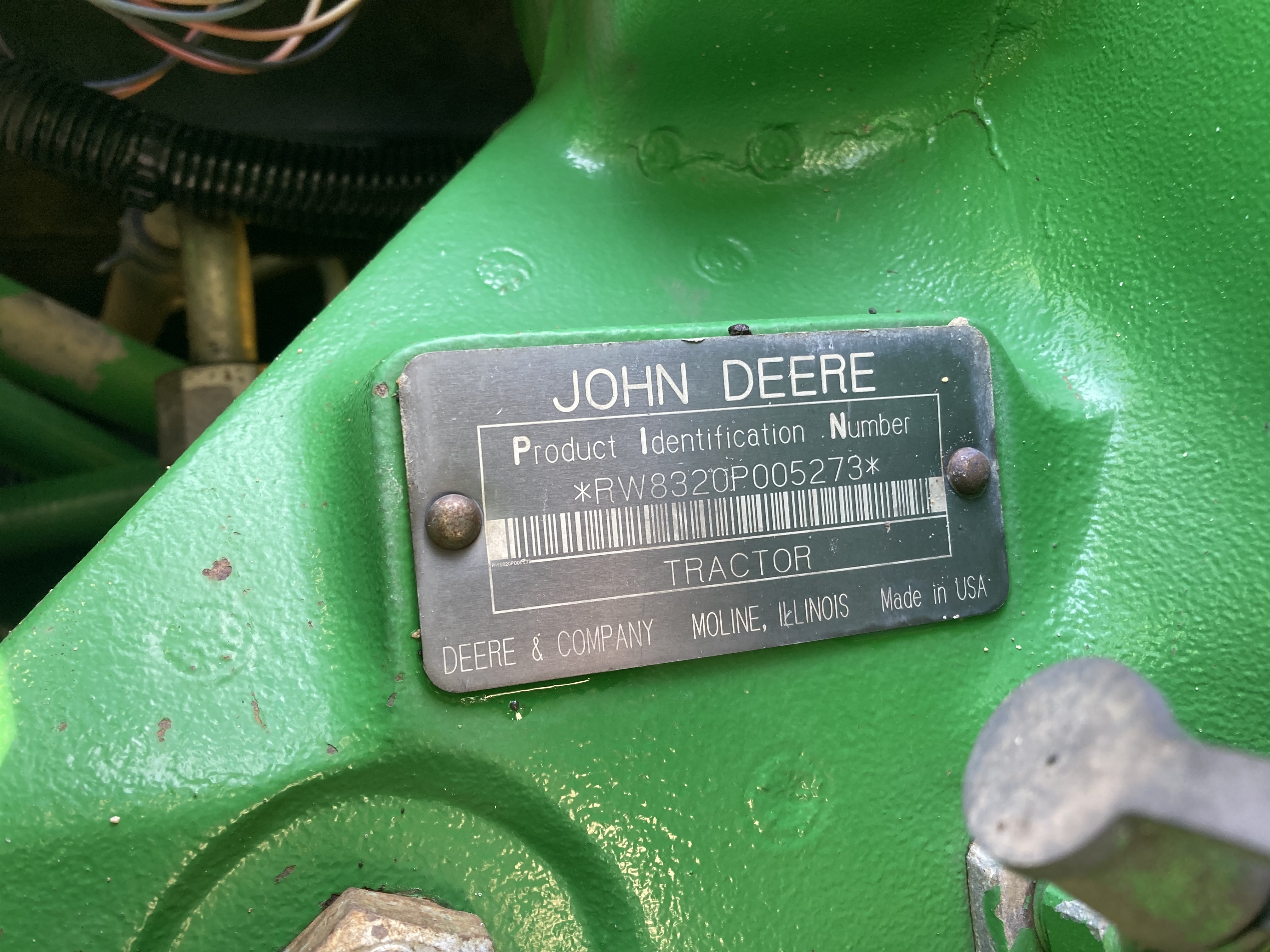 2002 John Deere 8320 Tractor