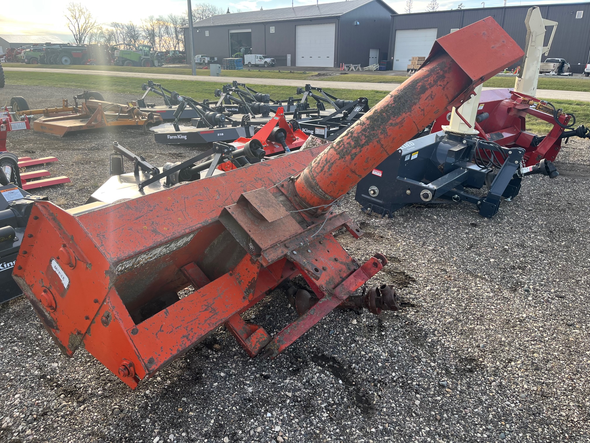 McKee 840 Snow Blower