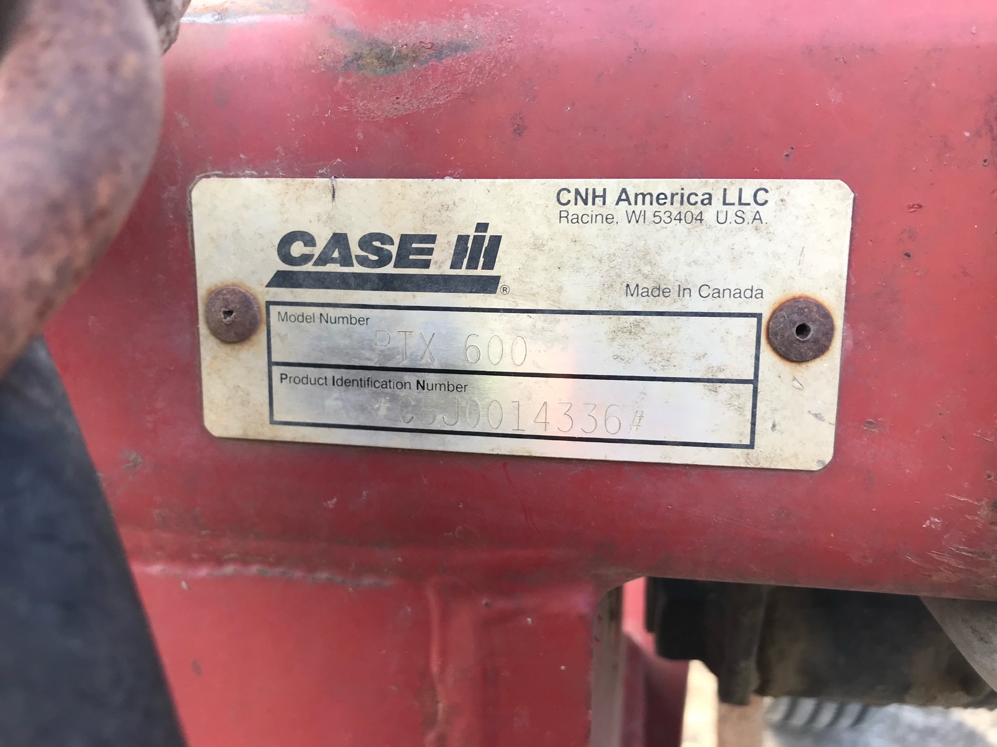 2009 Case IH PTX600 Chisel Plow