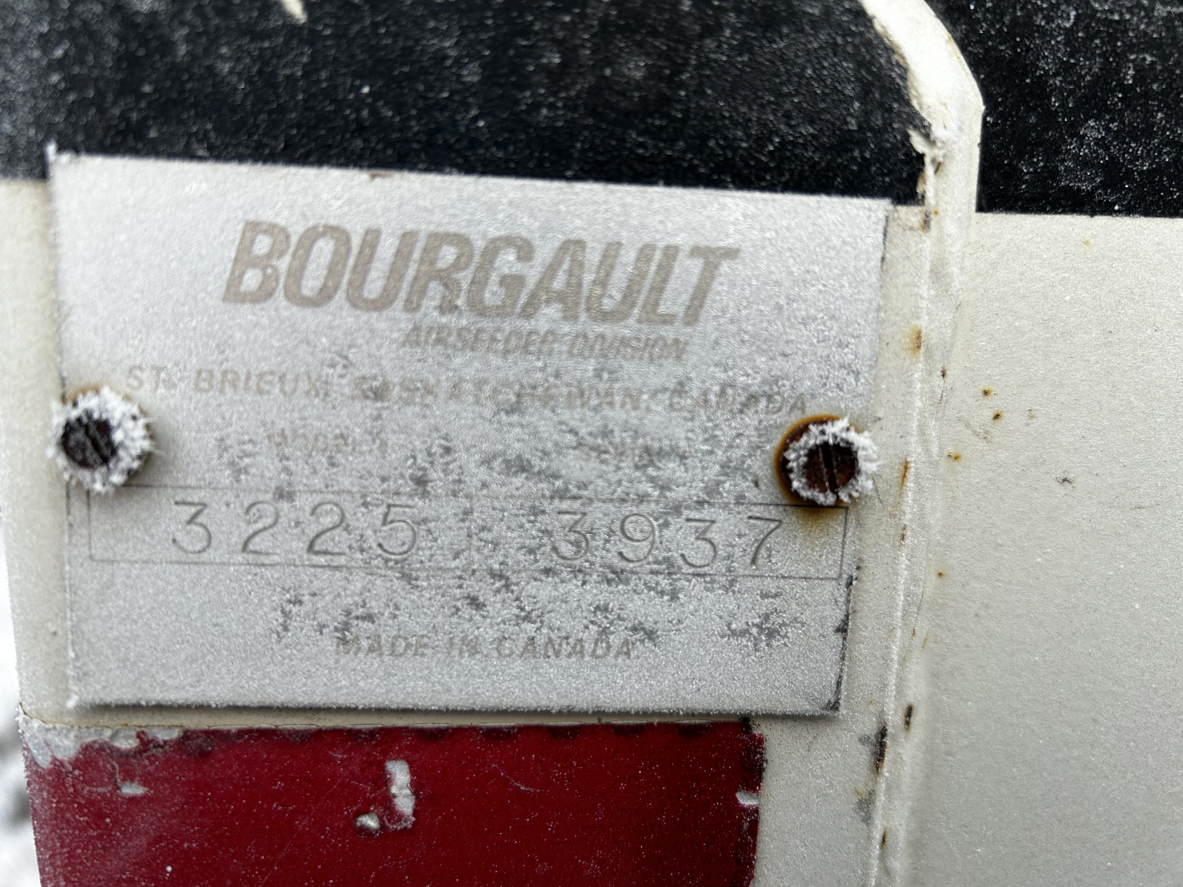 Bourgault 3225 Air Tank/Cart