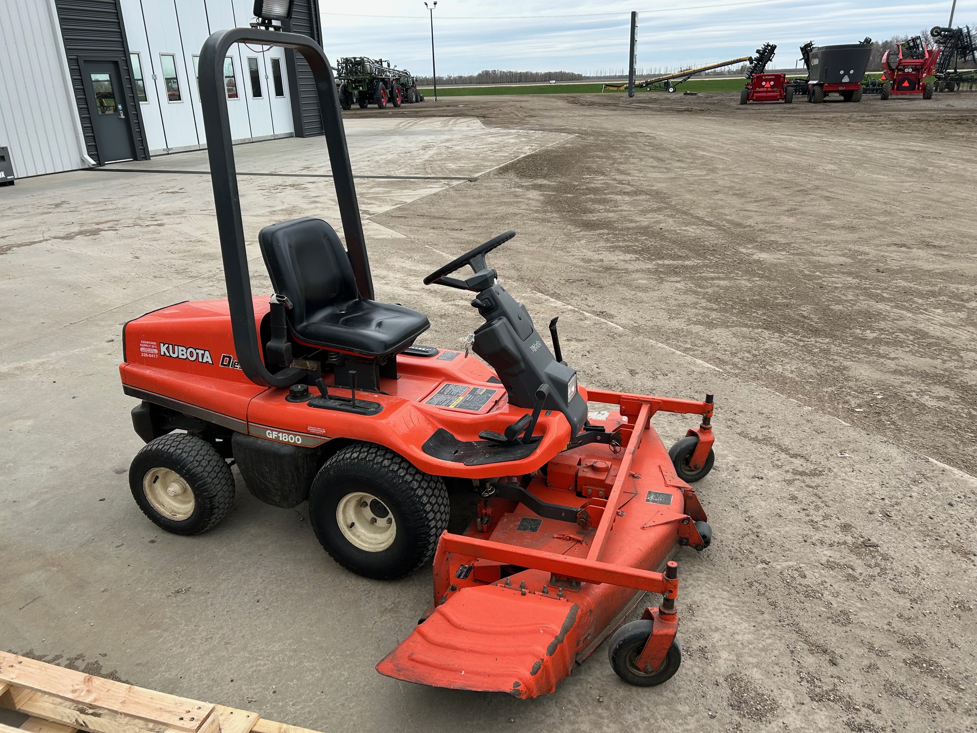 Kubota GF1800E Mower/Front Deck