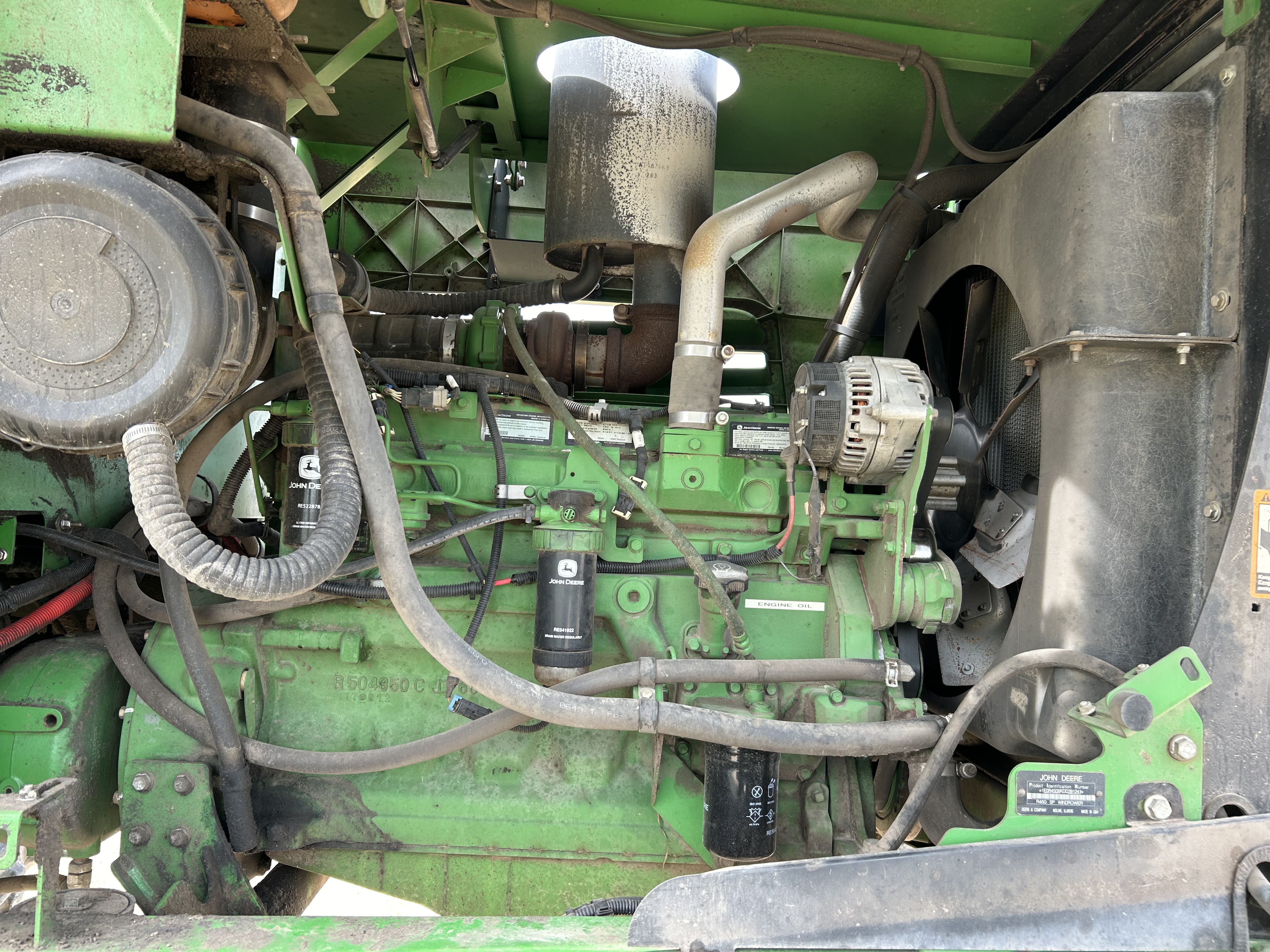 2013 John Deere R450 Windrower