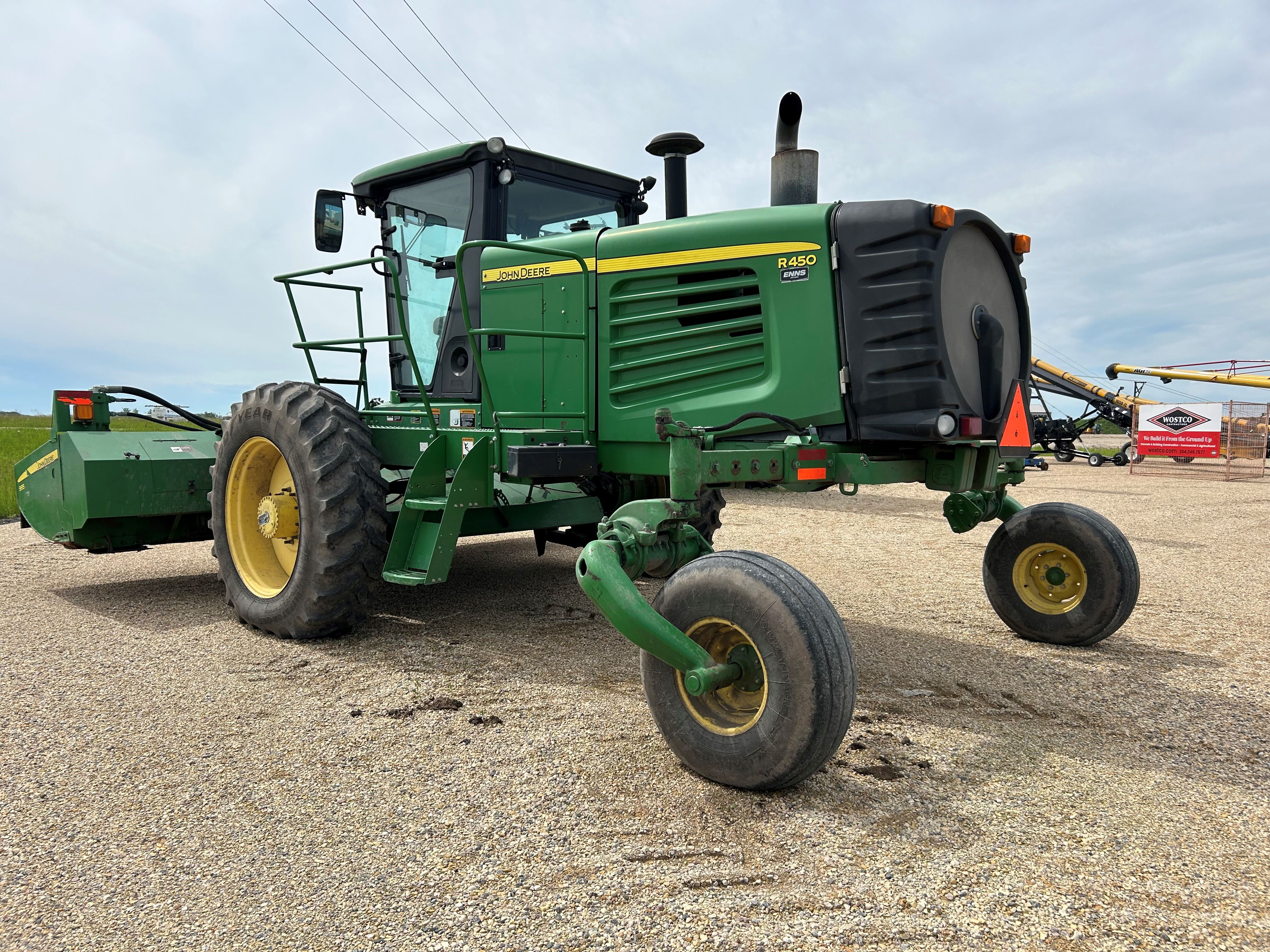 2013 John Deere R450 Windrower