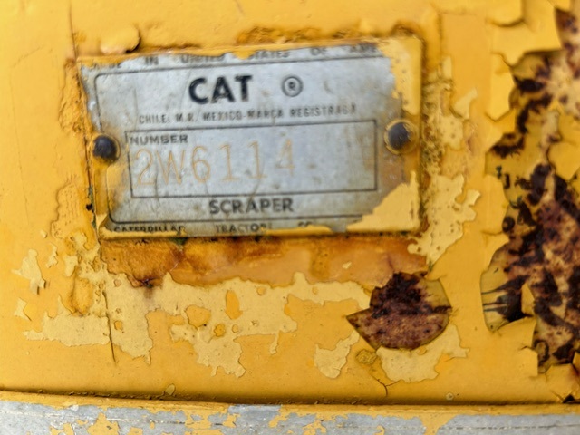 Caterpillar 60 Scraper