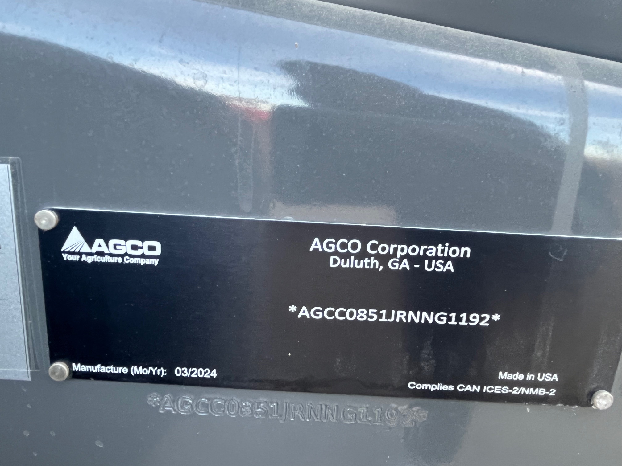 2024 Challenger MT851 Tractor