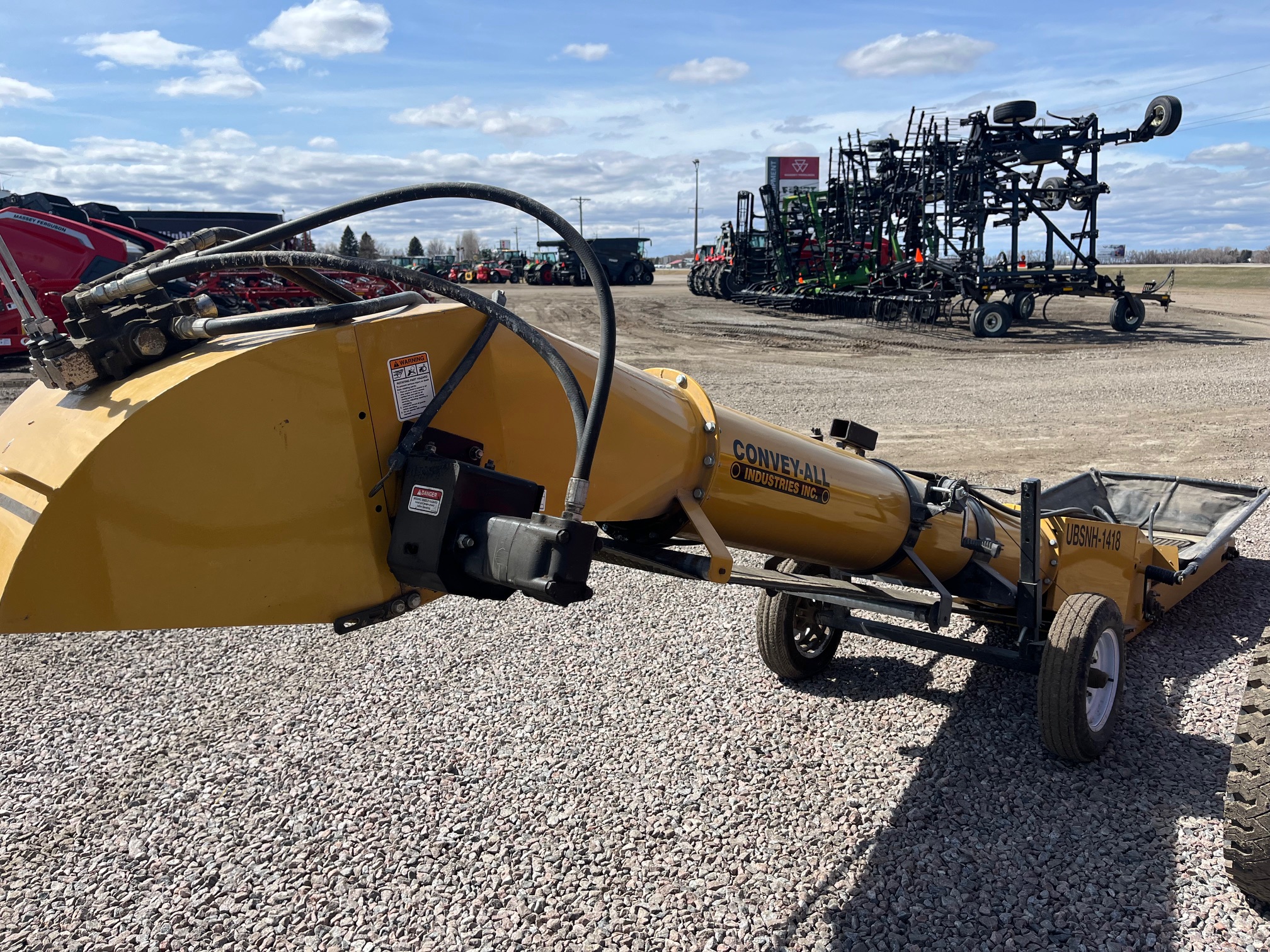 2008 Convey-All UBSNH-1418 Belt Conveyor