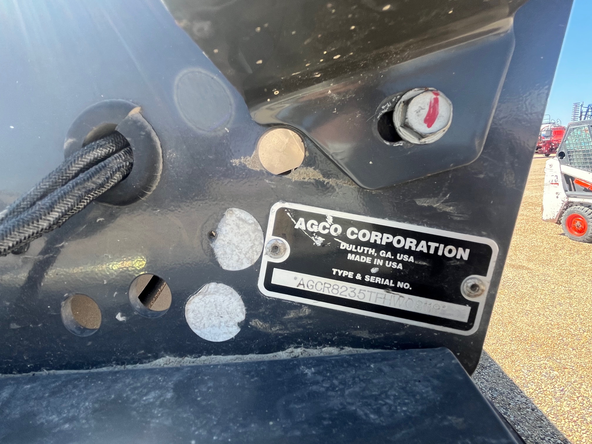 2015 AGCO Gleaner 8200-35 Header Combine