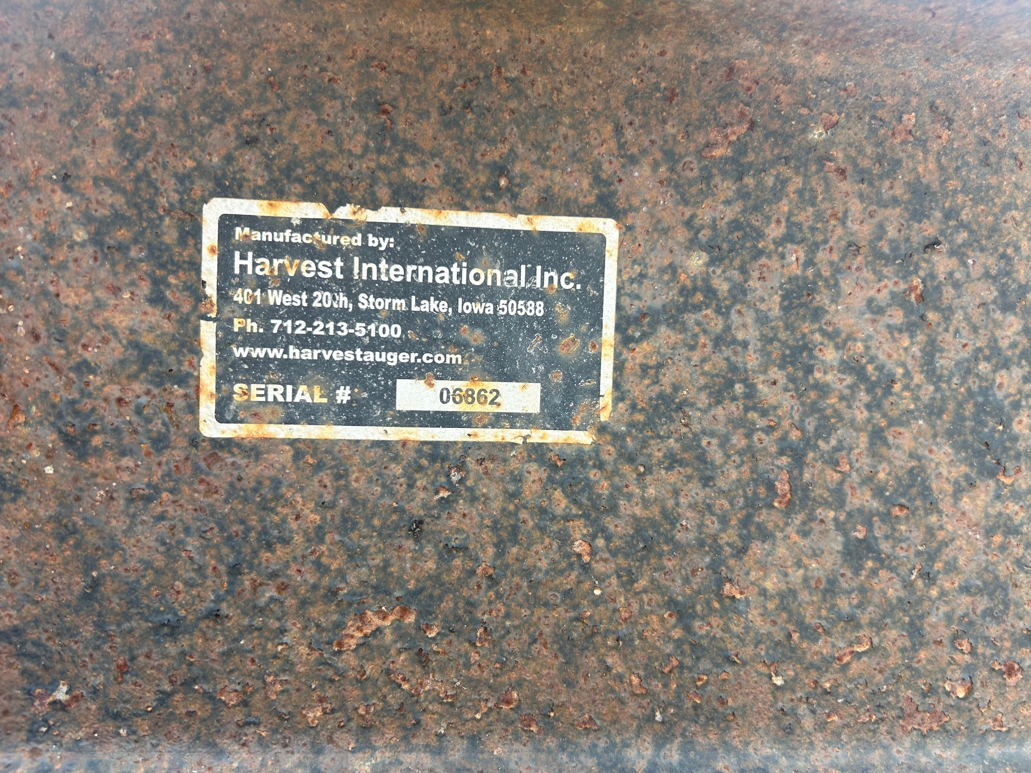Harvest International HB3840 Header Transport
