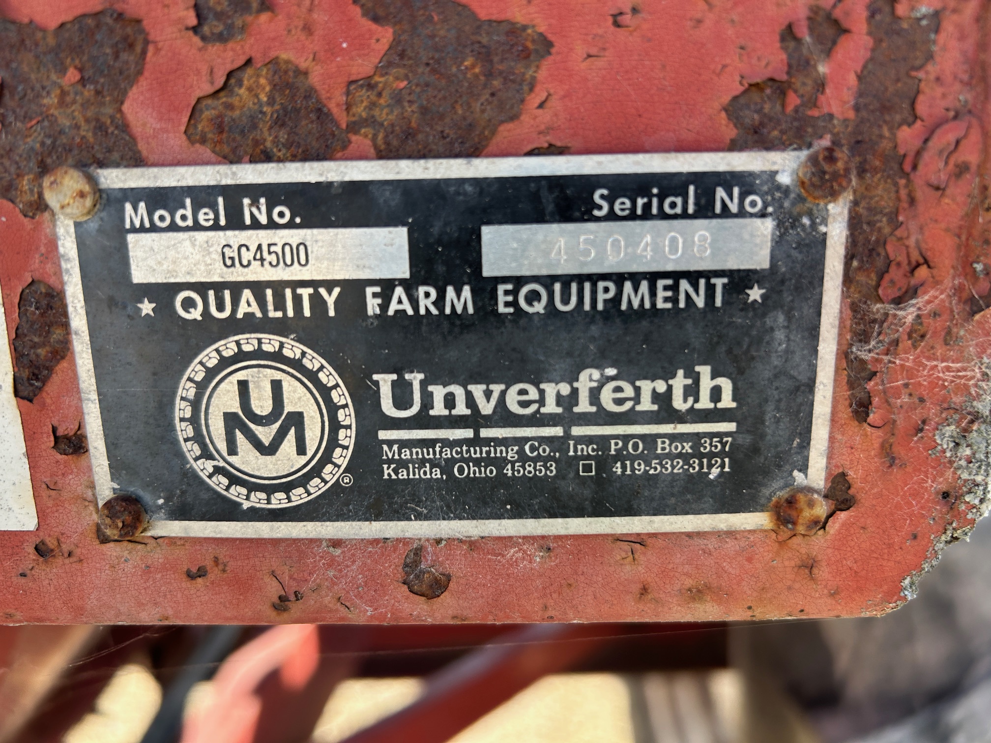 Unverferth 4500 Grain Cart