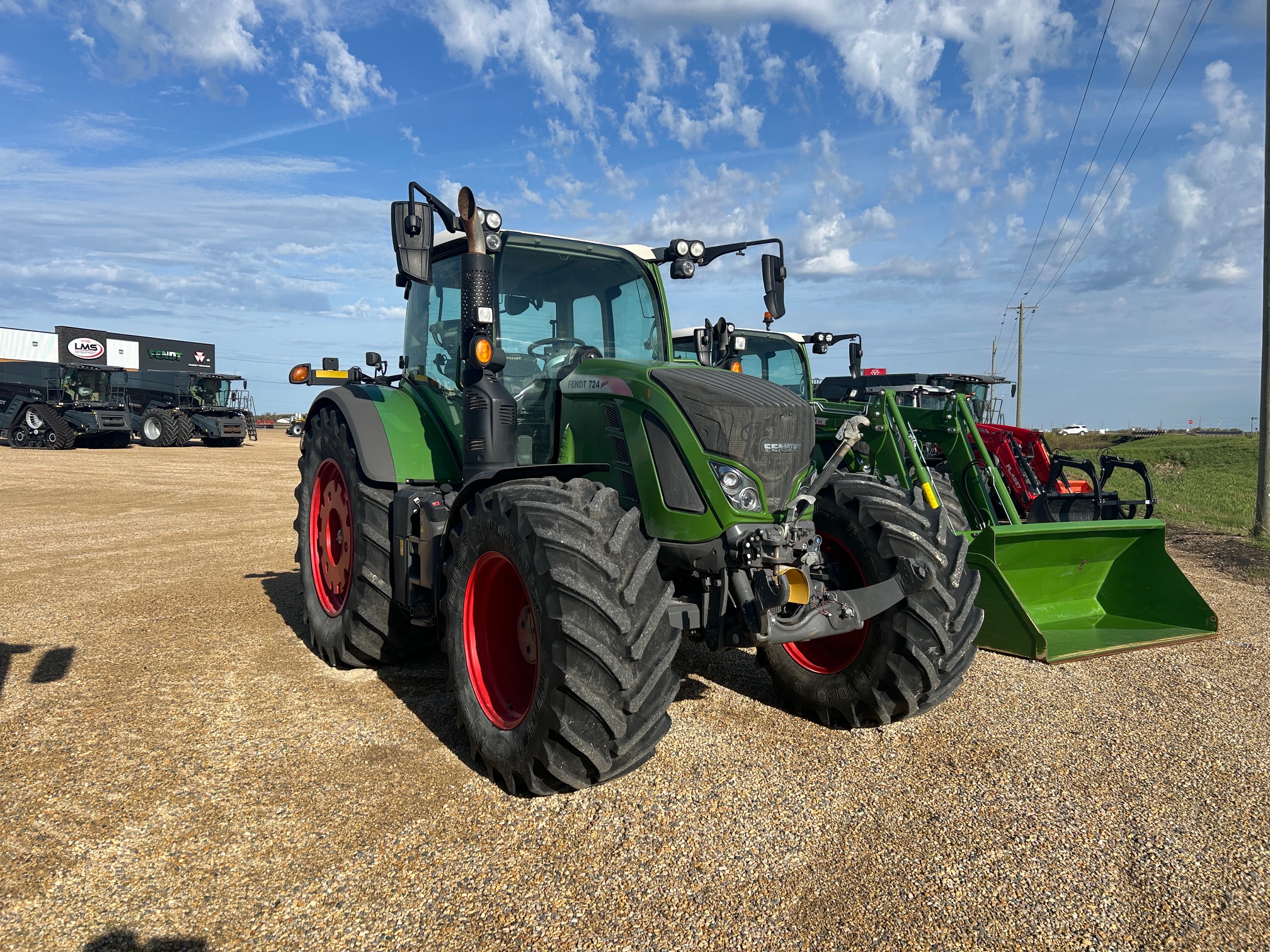2019 Fendt 724S4 Tractor