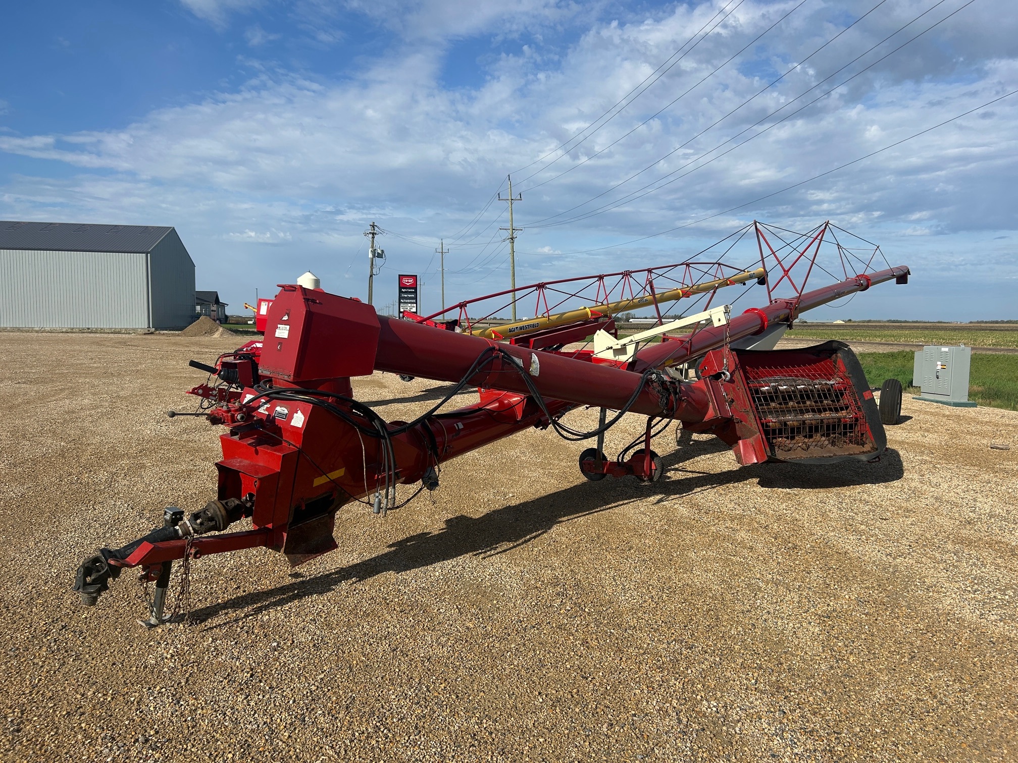 2009 Buhler Farm King 1385 Grain Auger