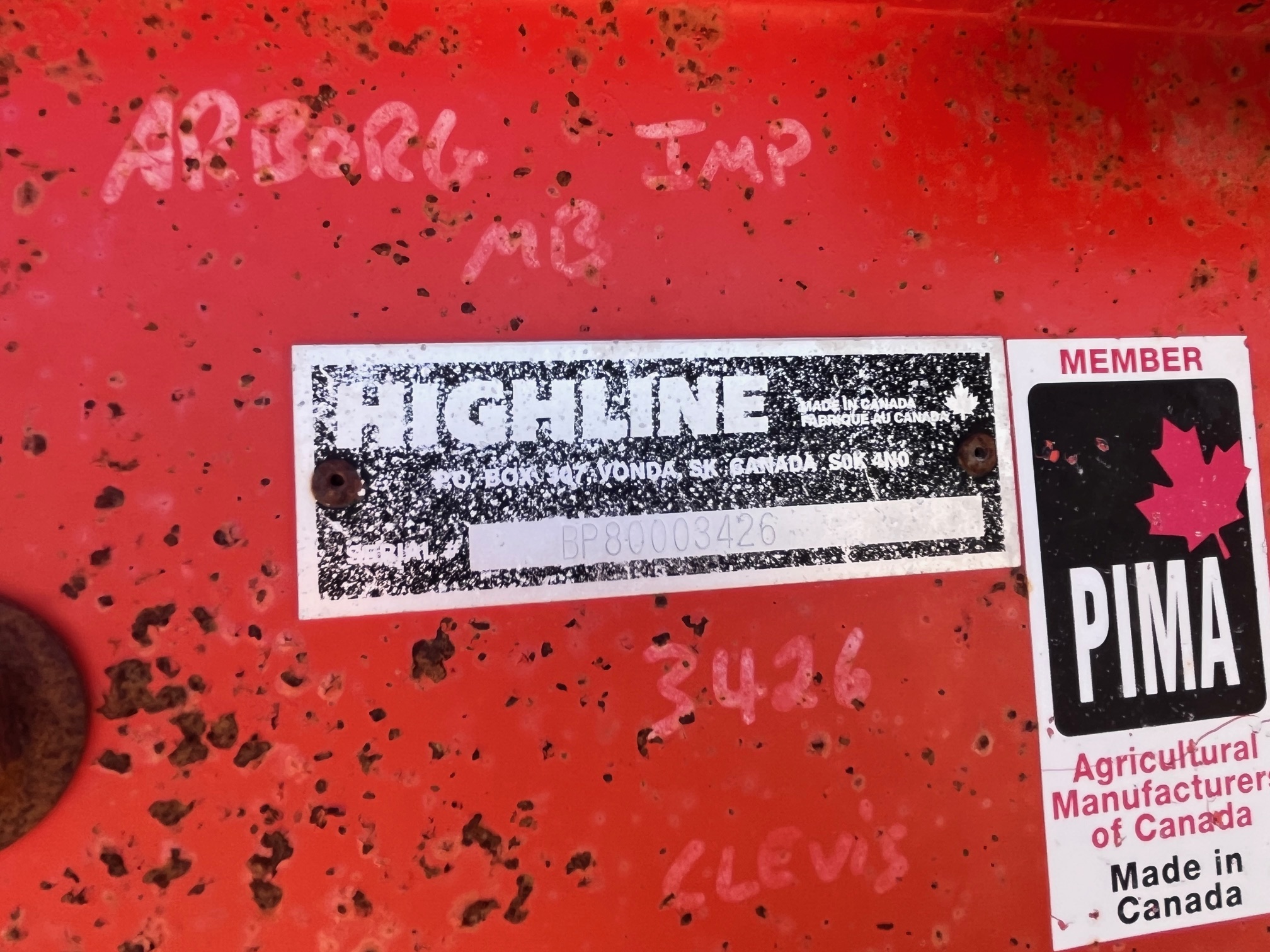 2006 Highline 8000 Bale Processor