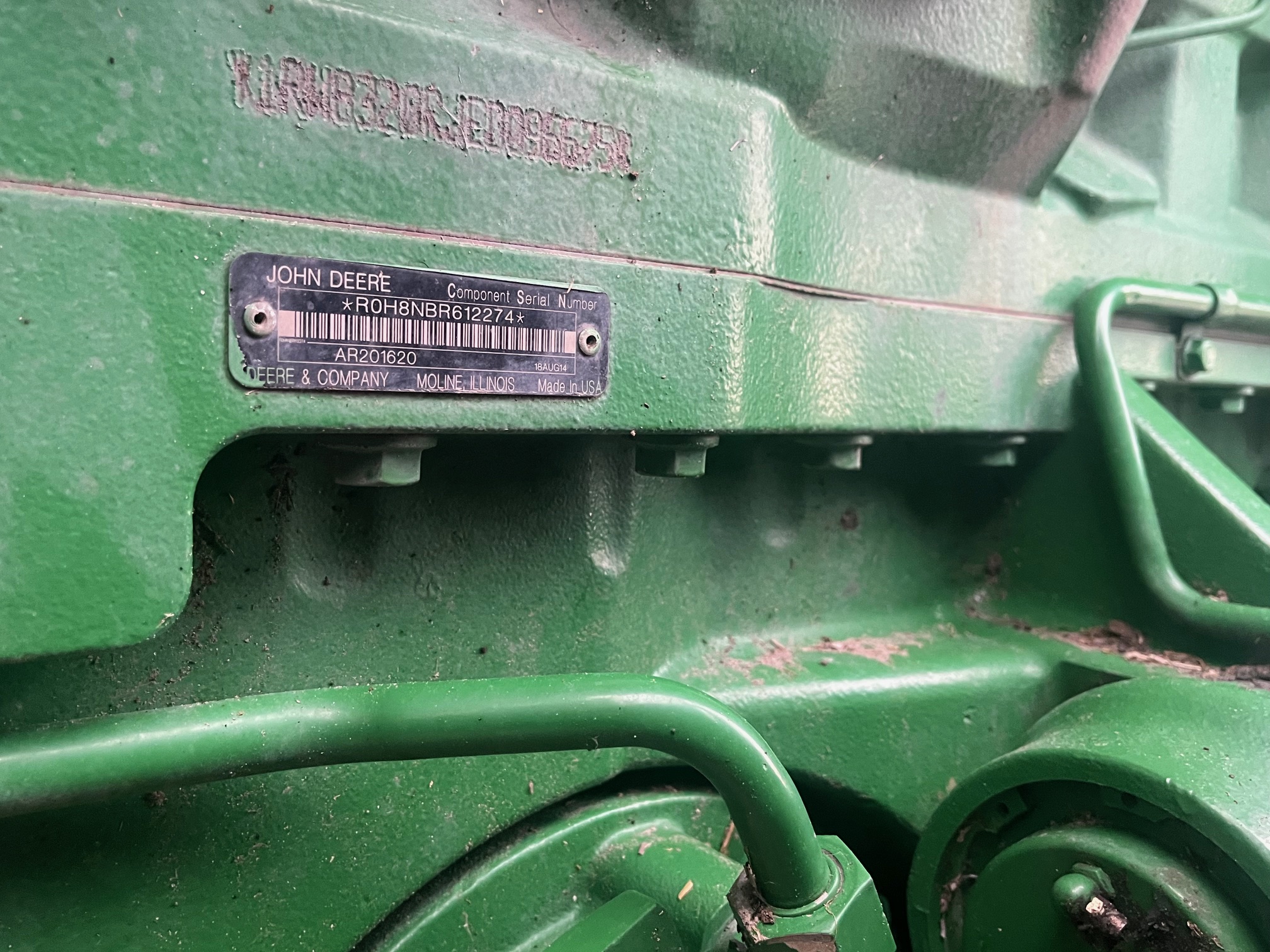 2015 John Deere 8320R Tractor