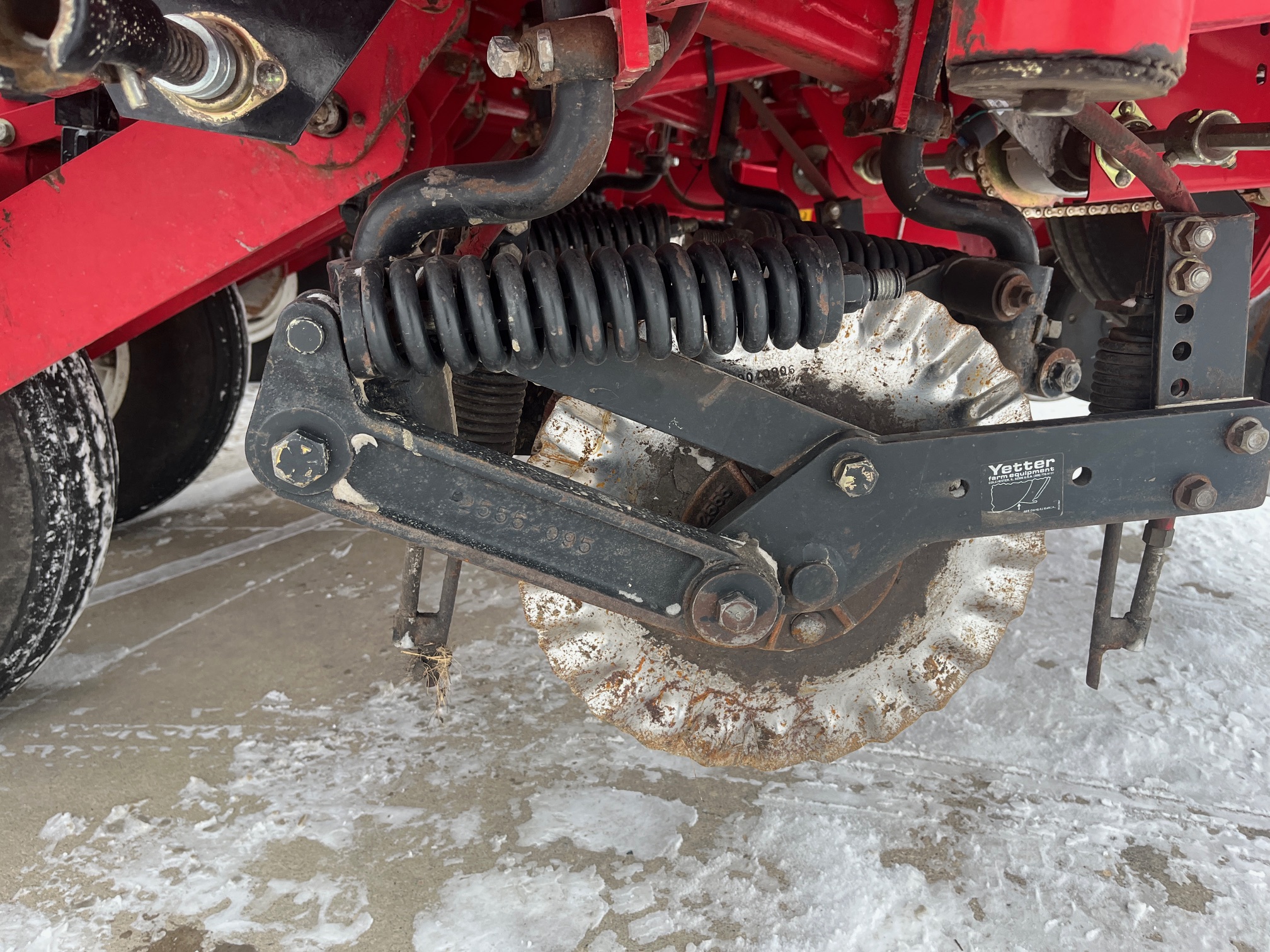 2011 White 8222 Planter