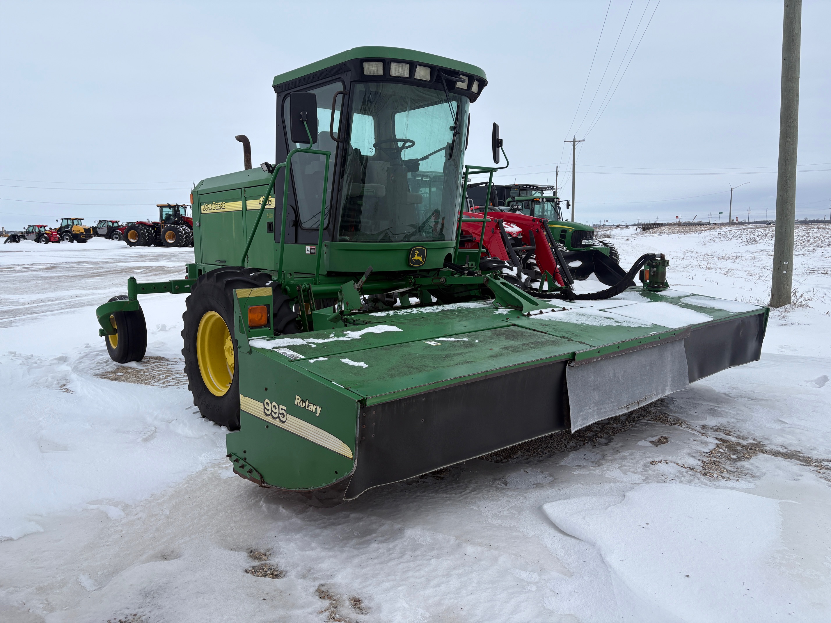 2005 John Deere 4995 Windrower