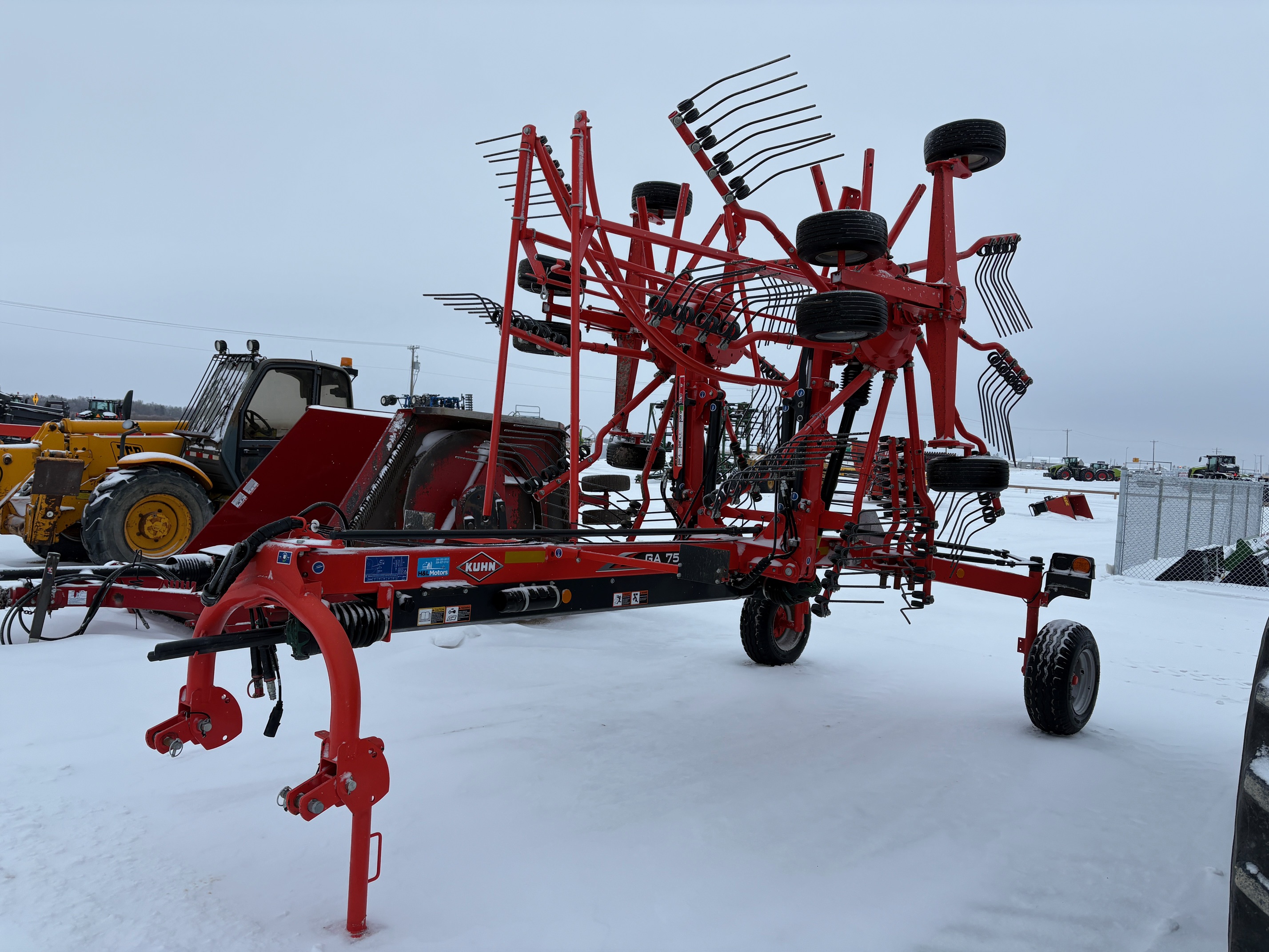 2018 Kuhn GA7501 Rake