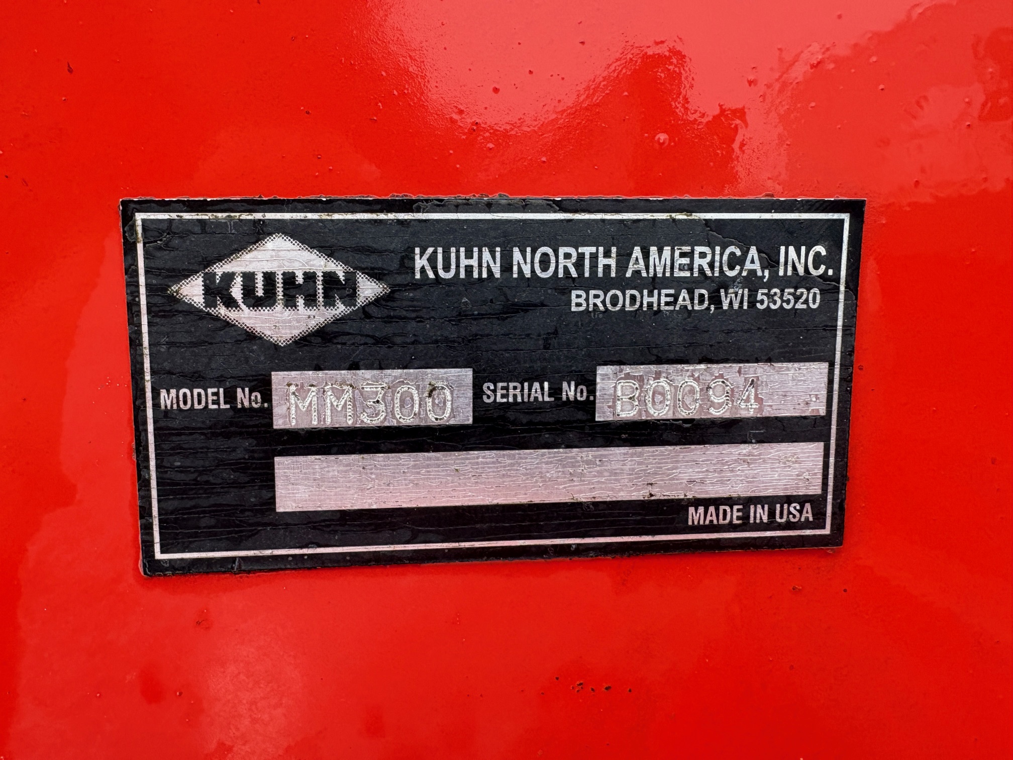 2008 Kuhn MM300 Hay Merger