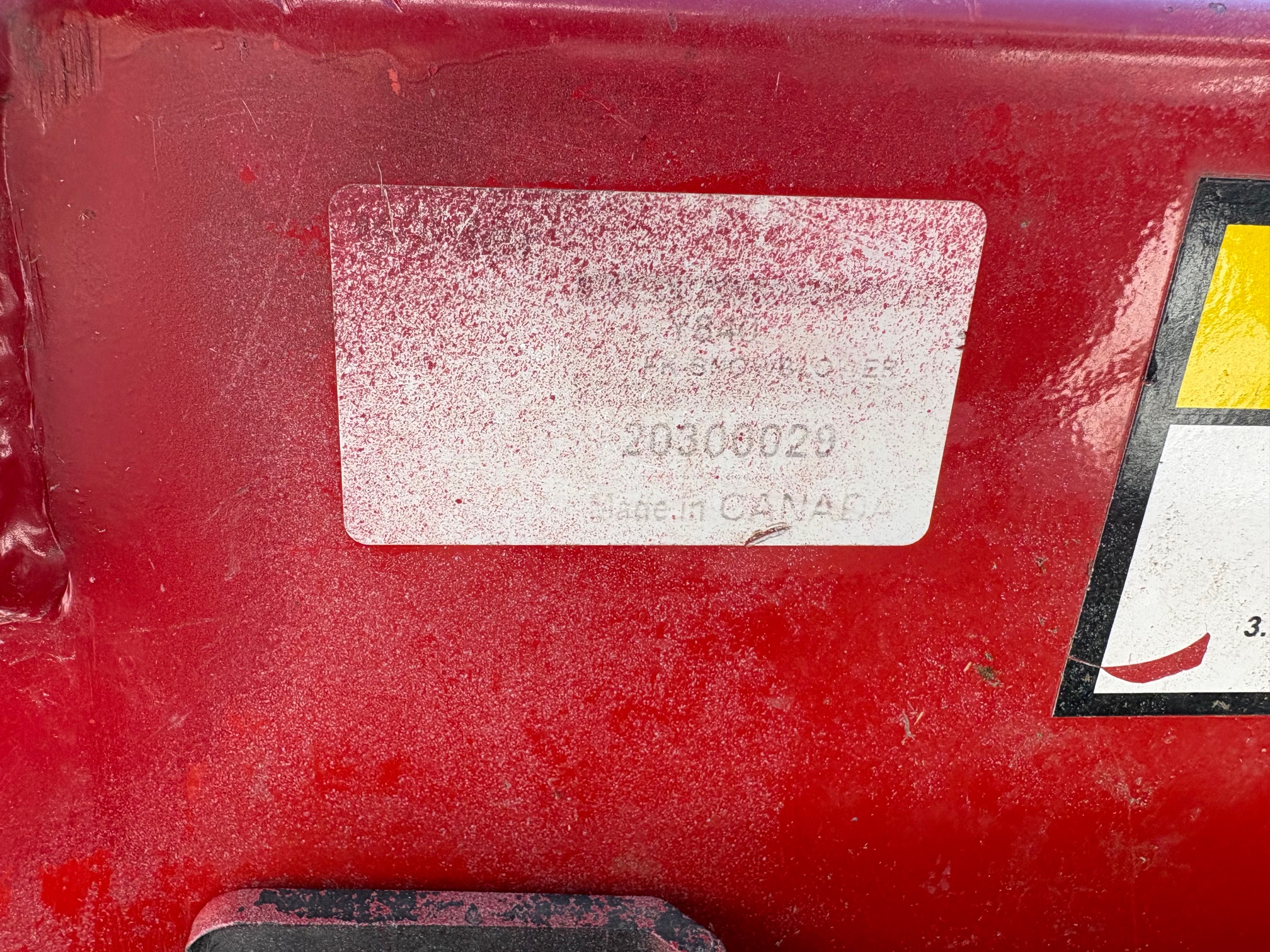 2014 Farm King 840 Snow Blower