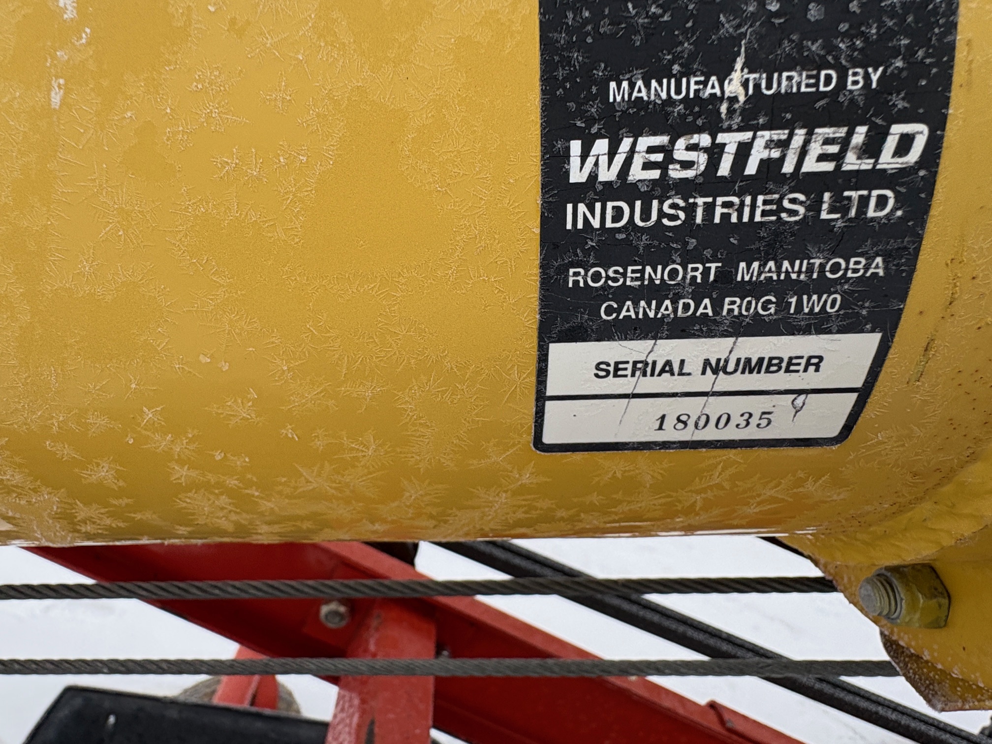 2007 Westfield TF 1041 Grain Auger