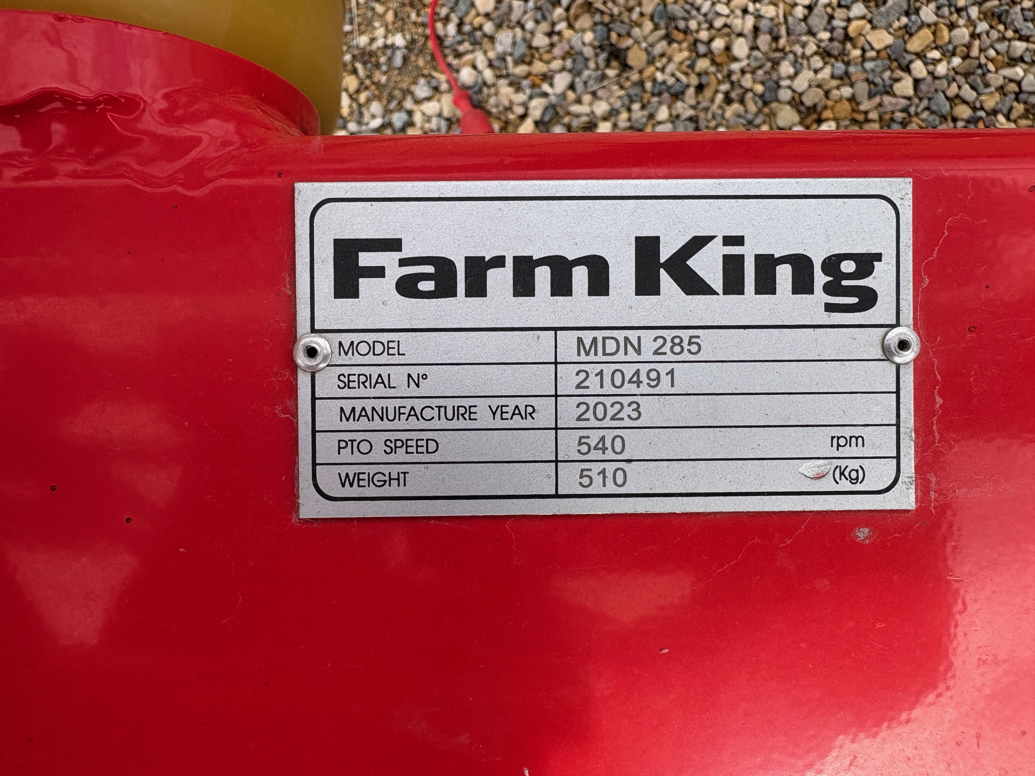 2024 Farm King MDN7 Mower Conditioner