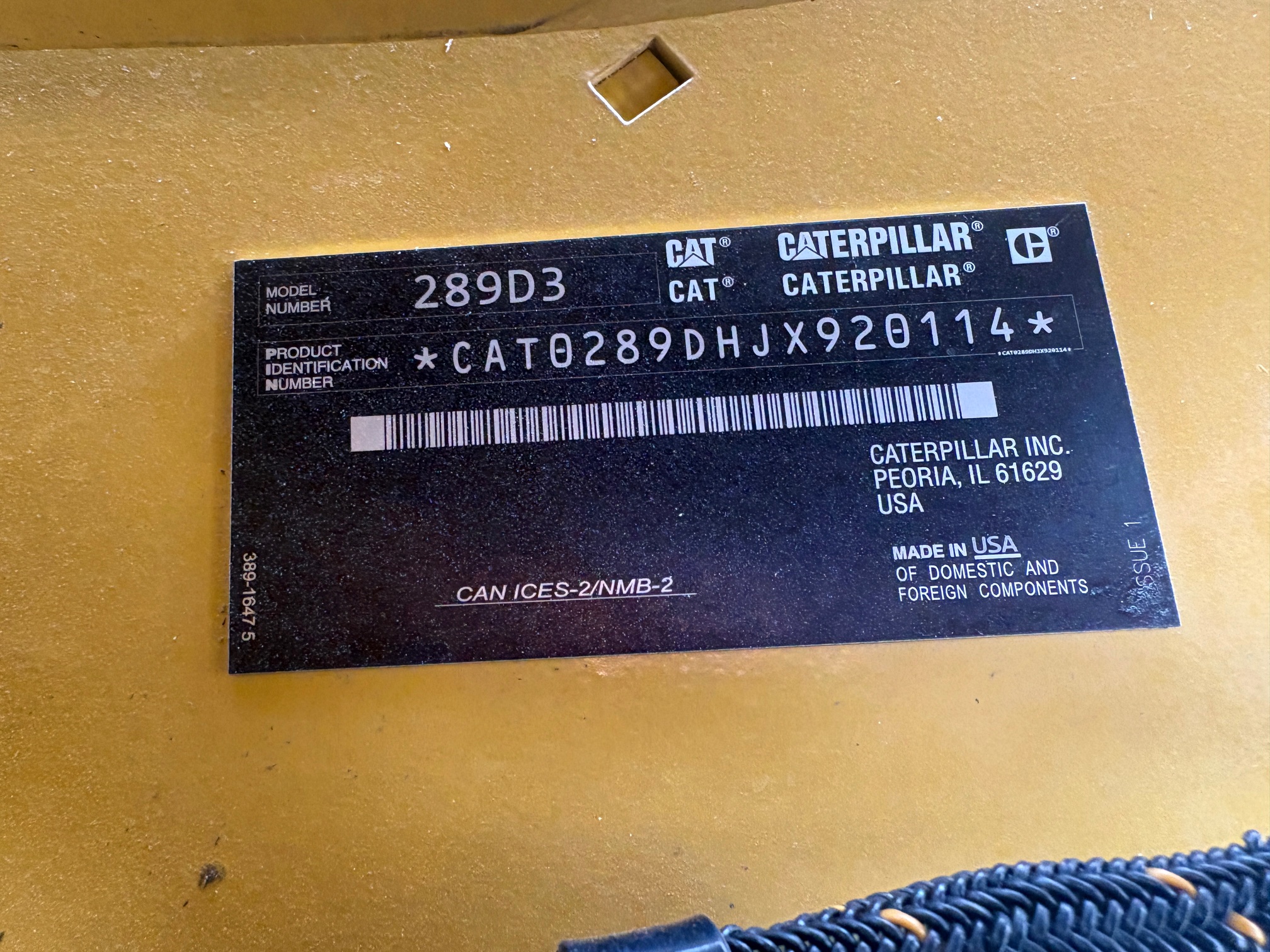 2024 Caterpillar 289D3 Compact Track Loader