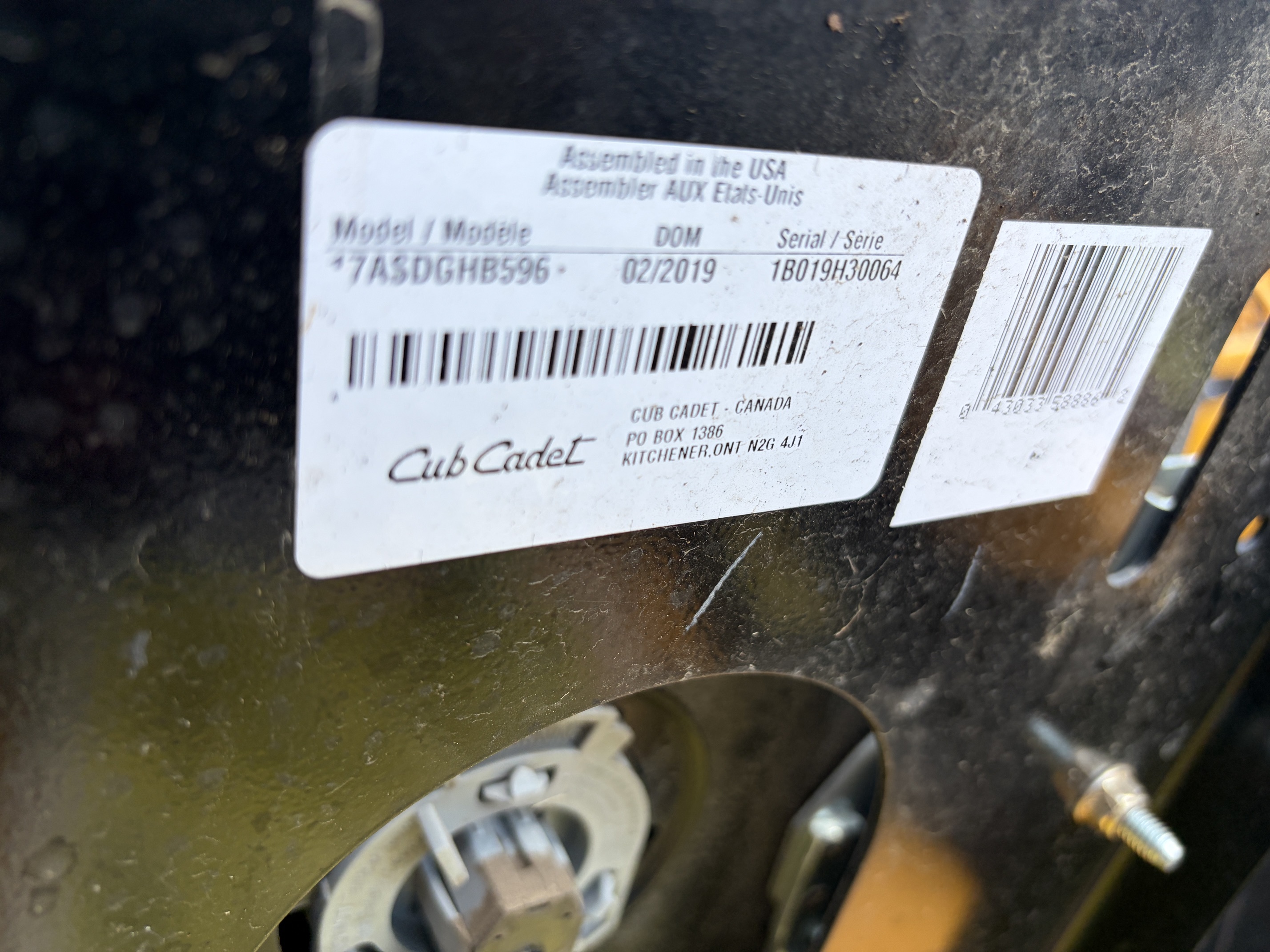 2020 Cub Cadet Z-Force 48 Mower/Zero Turn