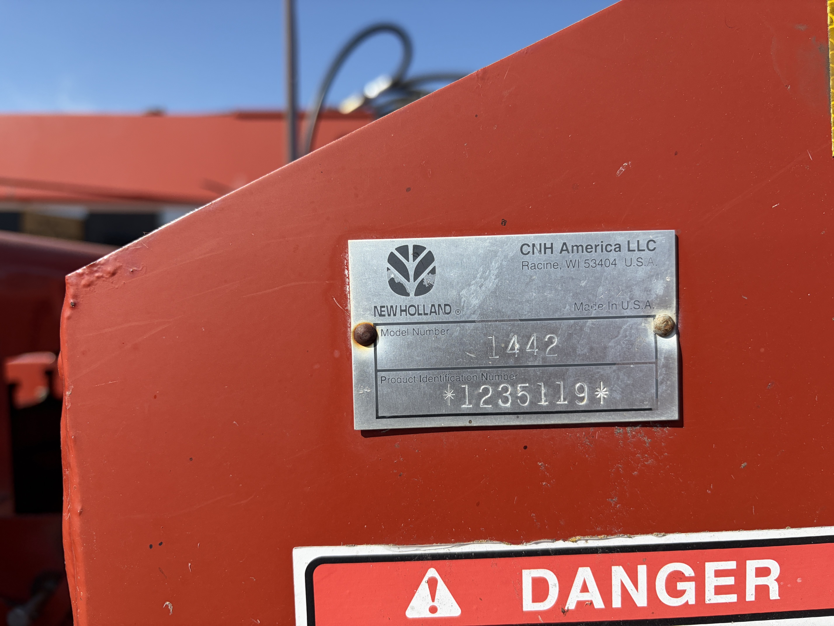2005 New Holland 1442 Mower Conditioner
