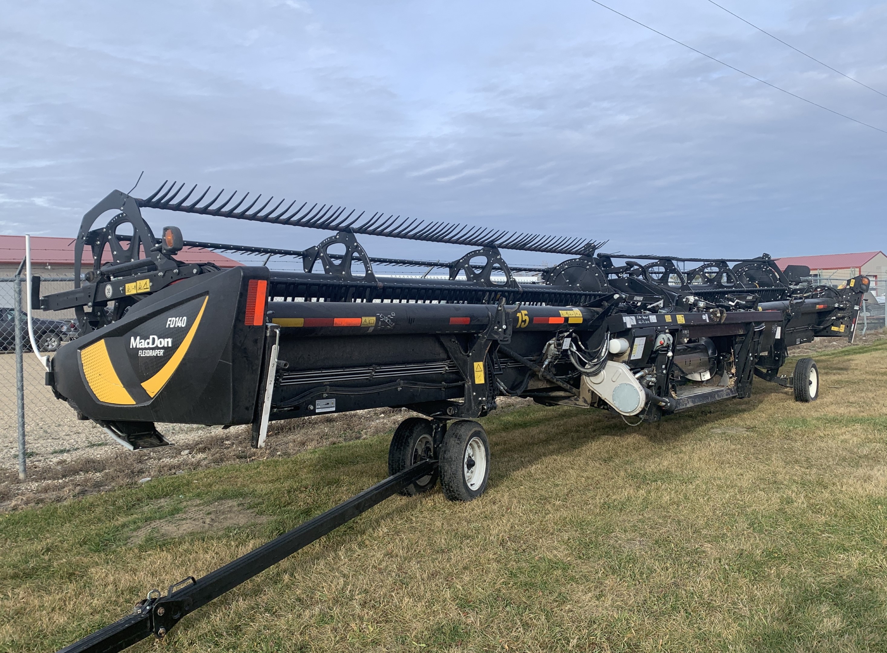 2021 MacDon FD140 Header Draper Flex