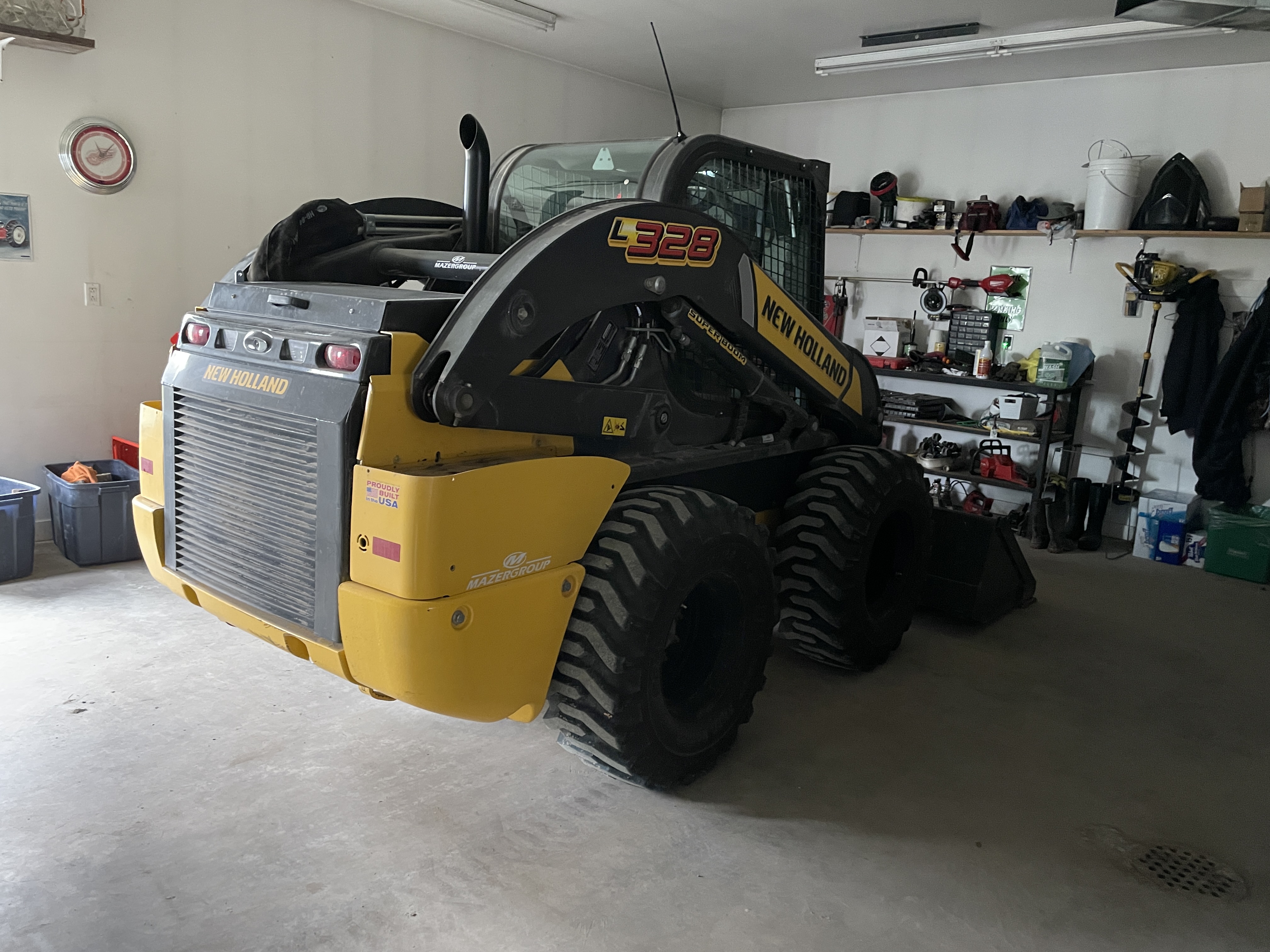 2022 New Holland L328 Skid Steer Loader