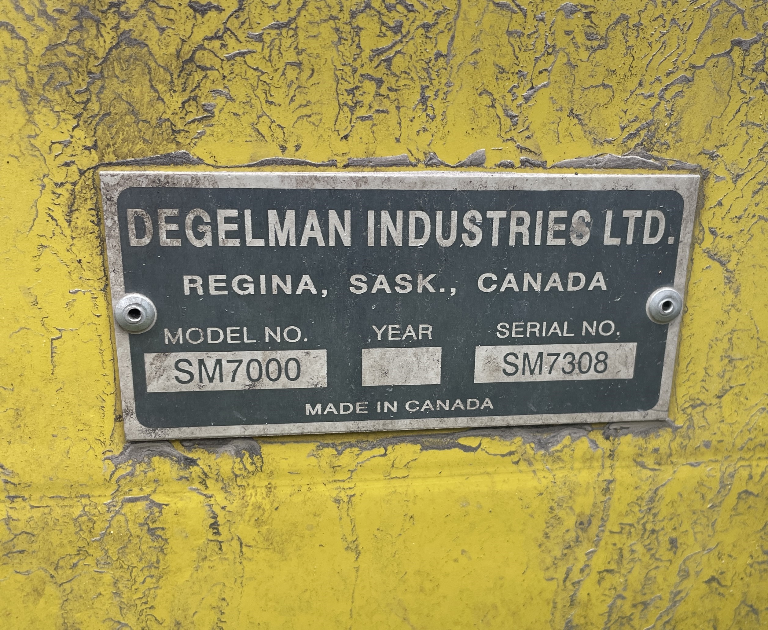 2015 Degelman SM7000 Harrow Heavy