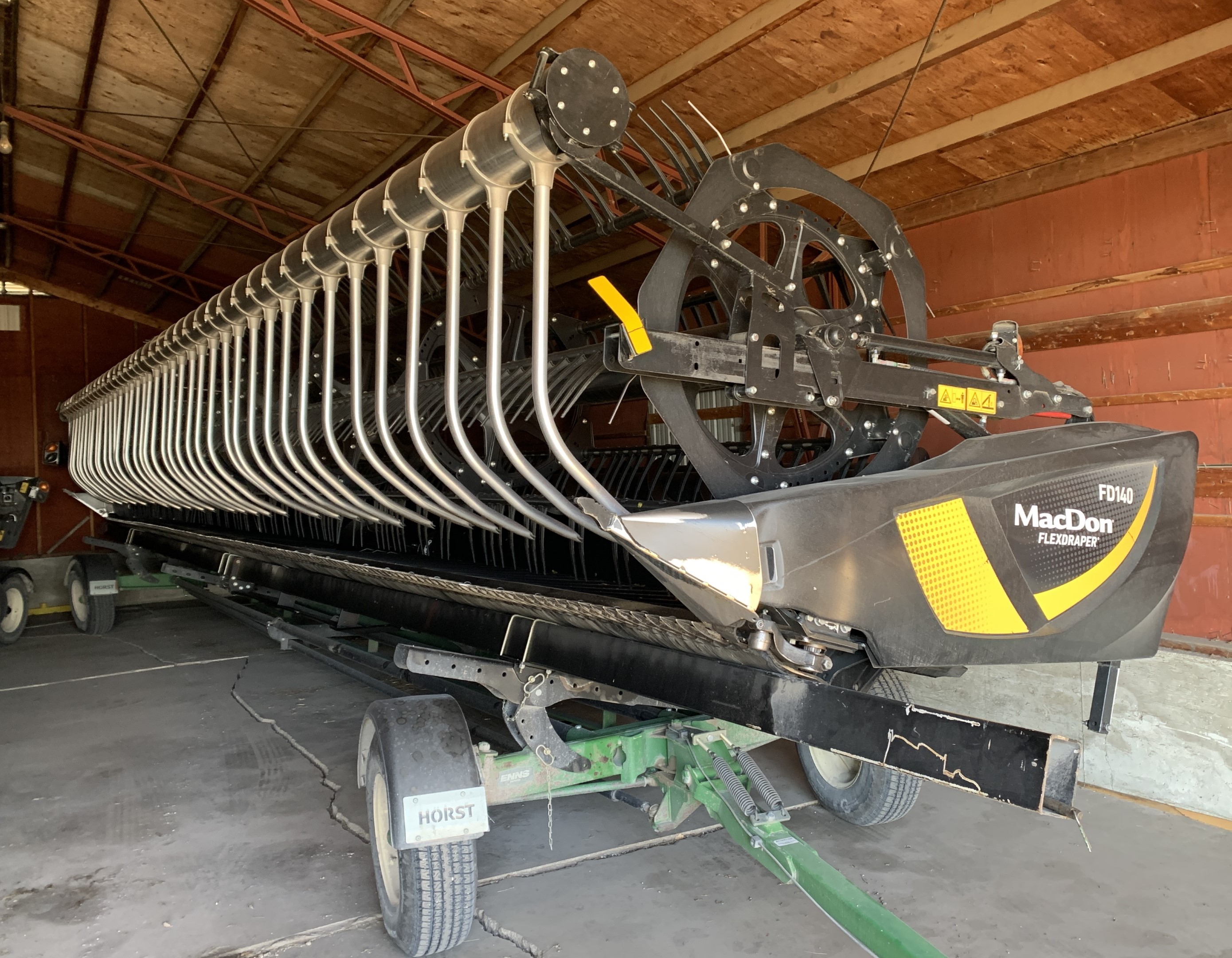 2021 MacDon FD140 Header Draper Flex